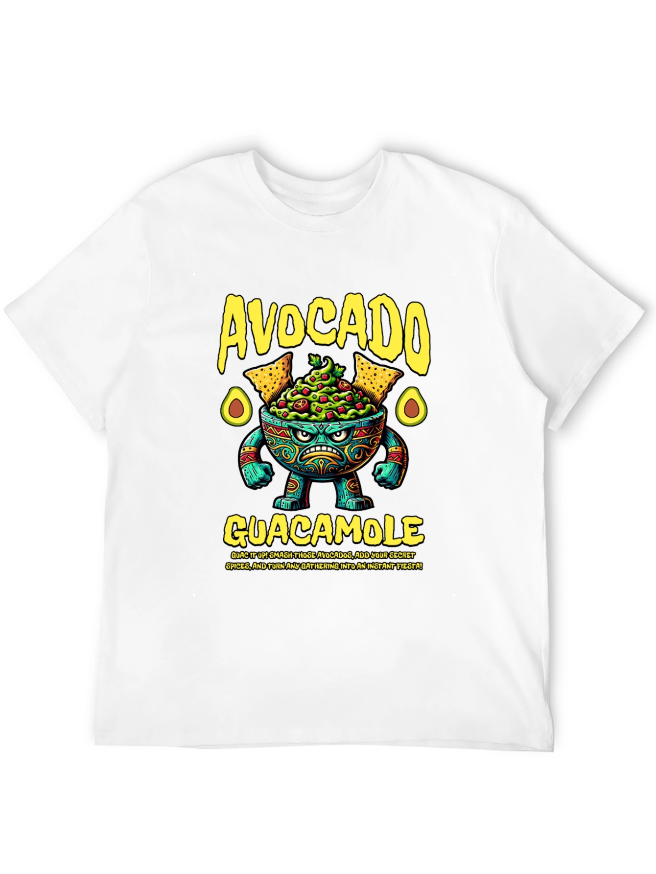 Avocado Guacamole Graphic T-Shirt