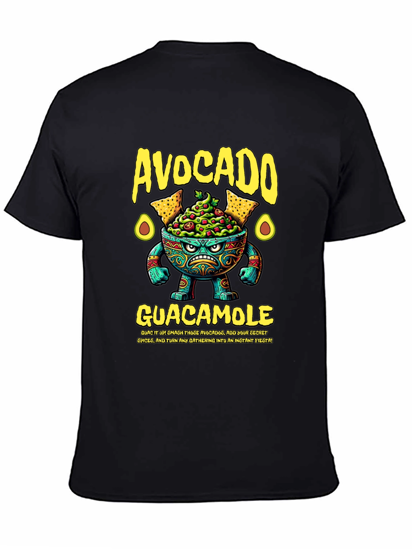 Avocado Guacamole Graphic T-Shirt