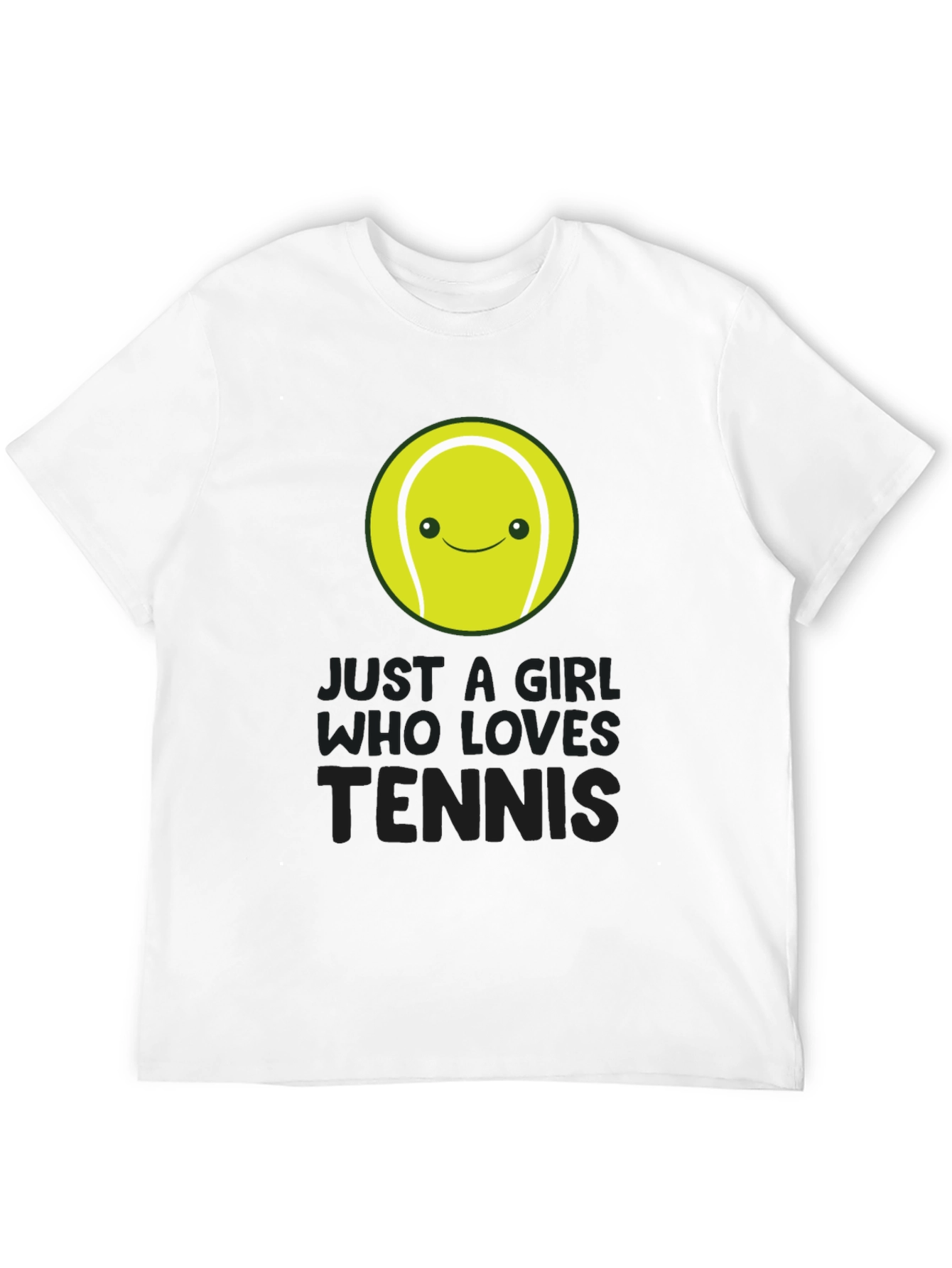 Just A Girl Who Loves Tennis T-Shirt