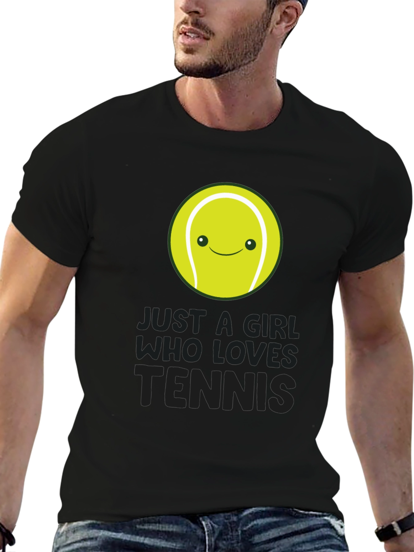Just A Girl Who Loves Tennis T-Shirt