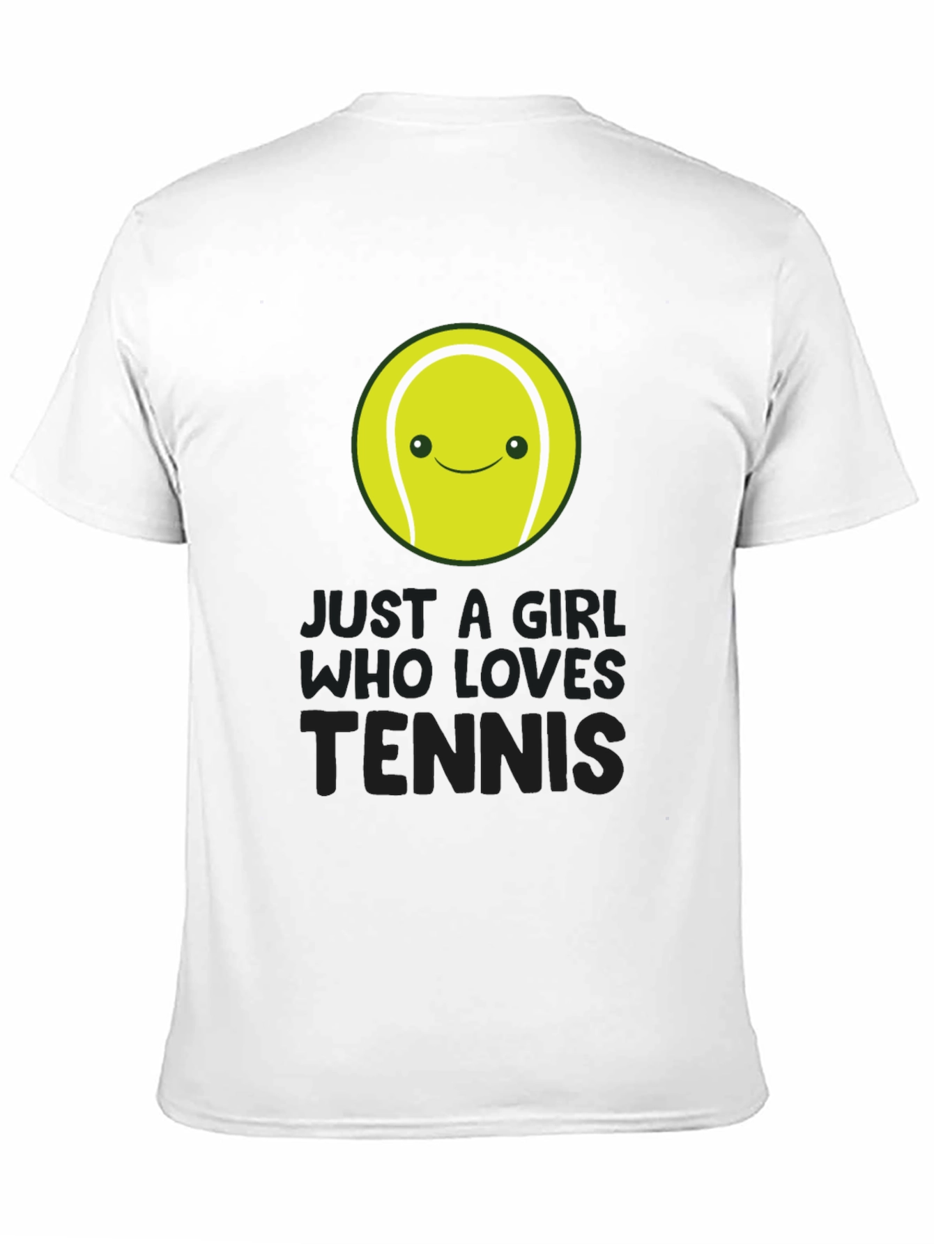 Just A Girl Who Loves Tennis T-Shirt