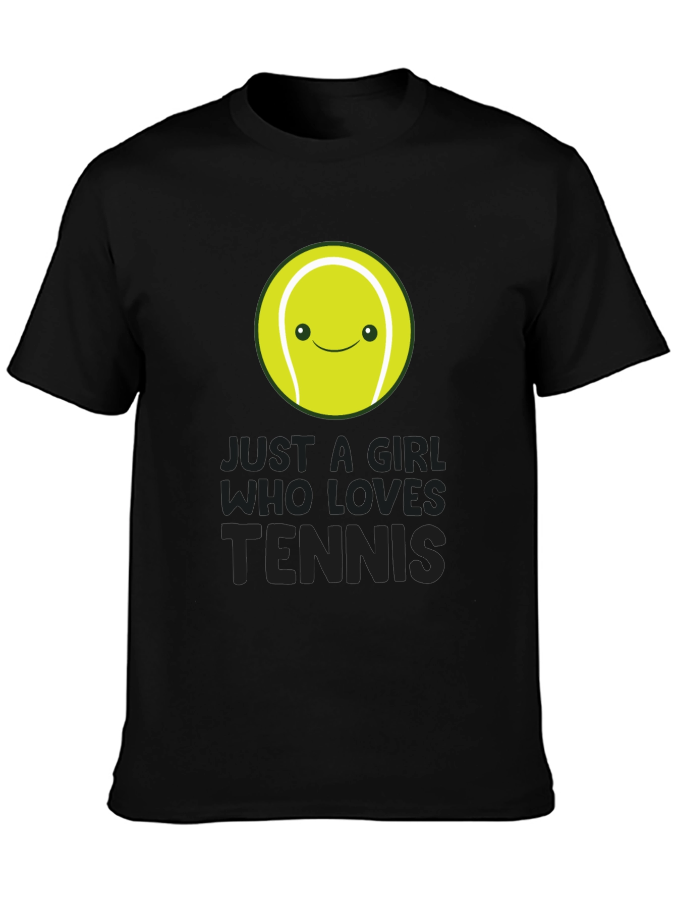 Just A Girl Who Loves Tennis T-Shirt