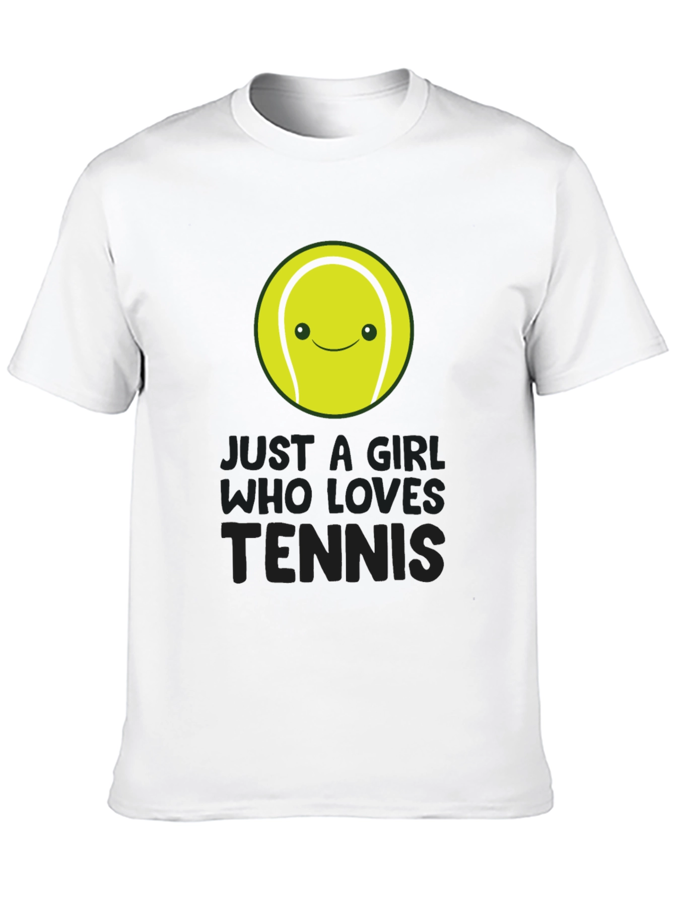 Just A Girl Who Loves Tennis T-Shirt