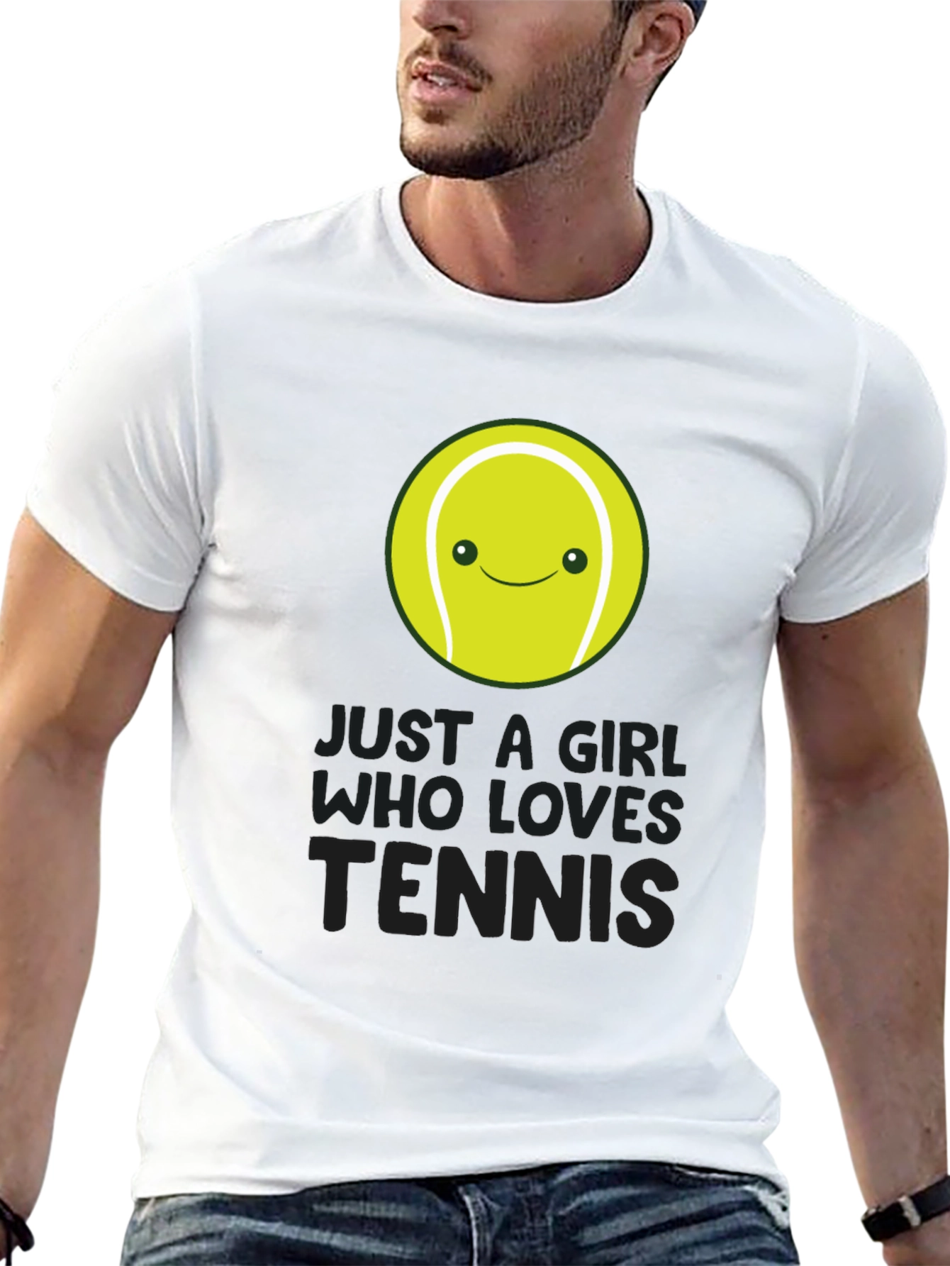 Just A Girl Who Loves Tennis T-Shirt