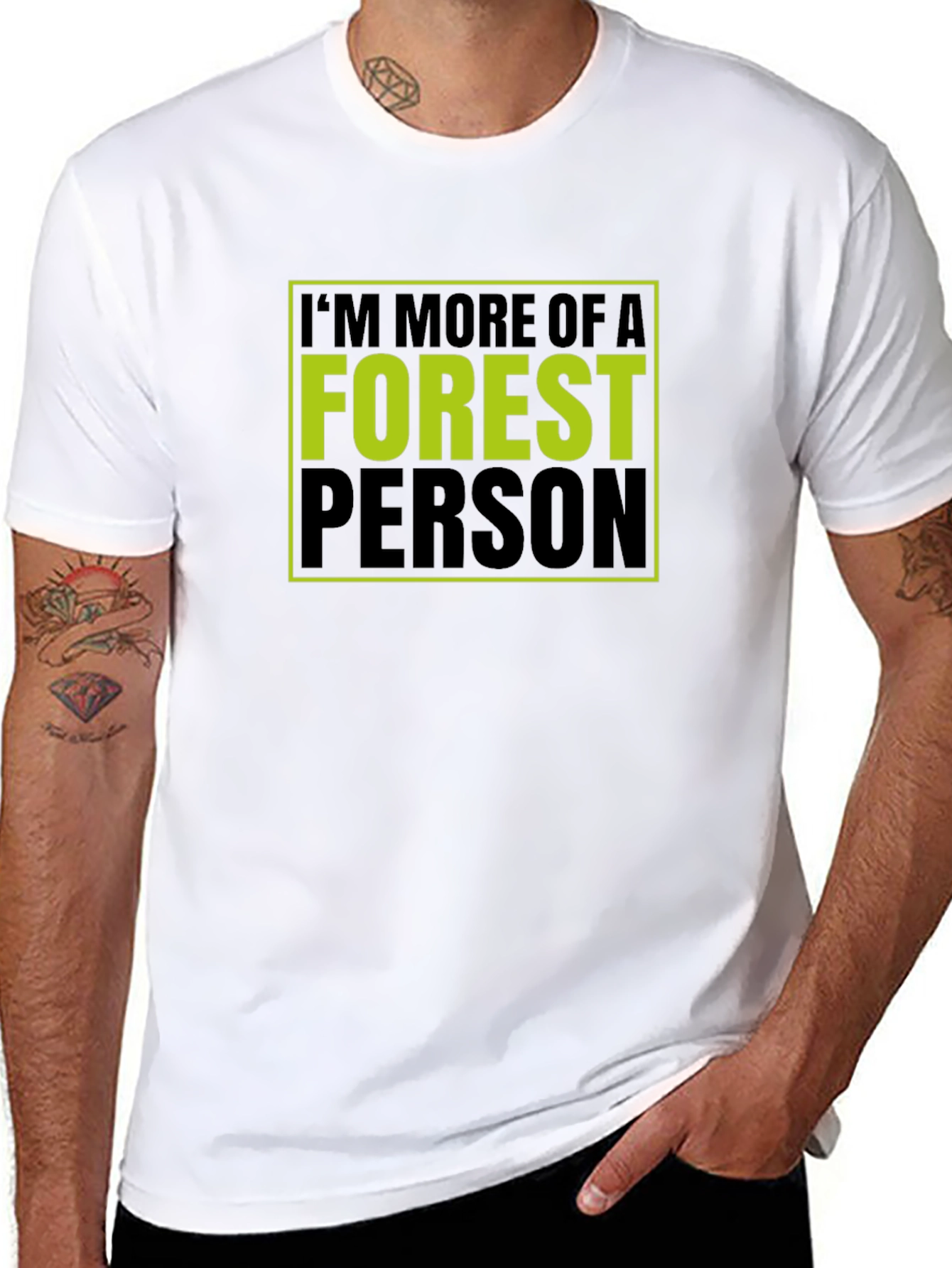 Forest Person T-Shirt - Nature Lover Tee
