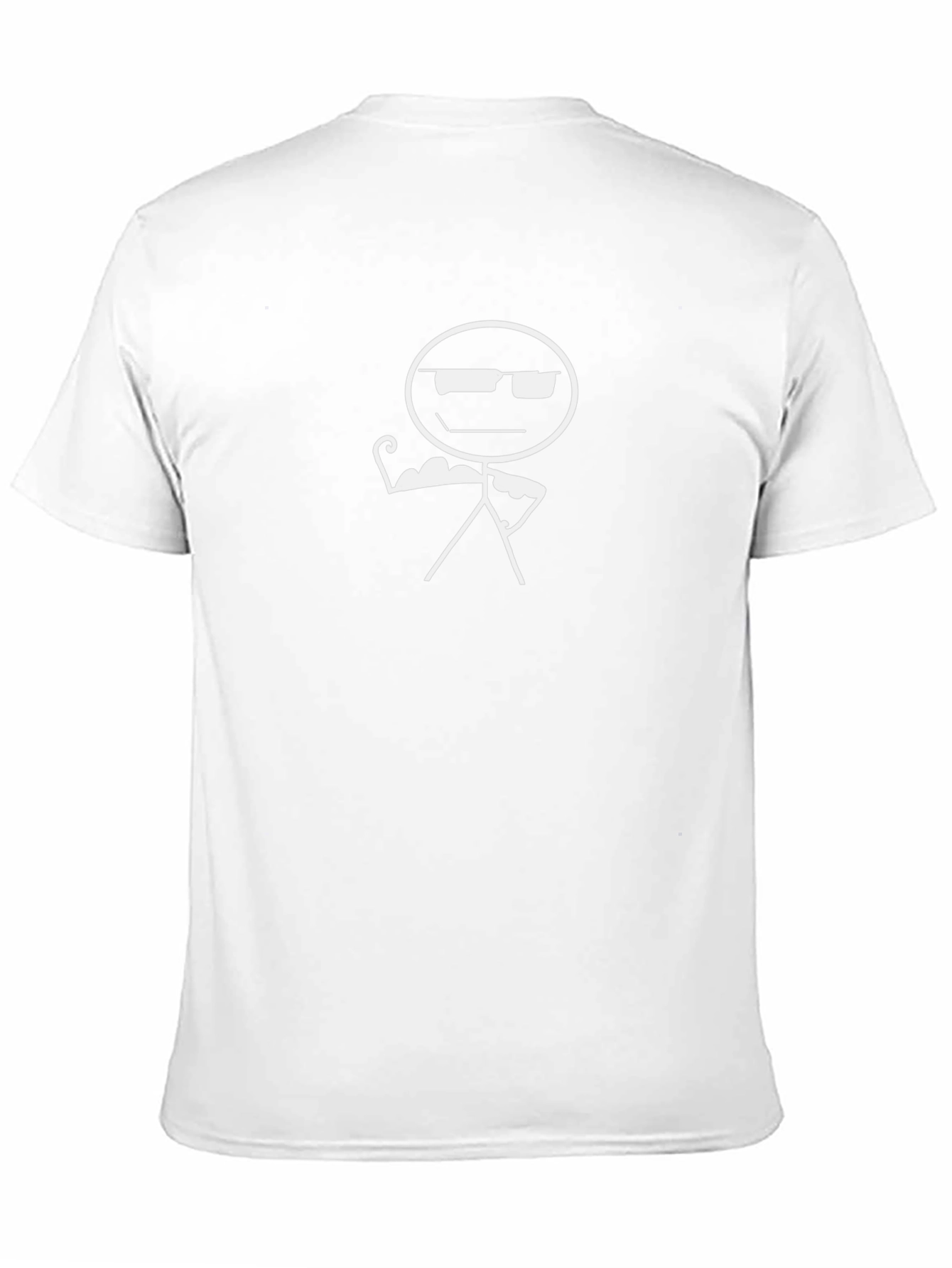 Cool Stick Figure Muscle T-Shirt