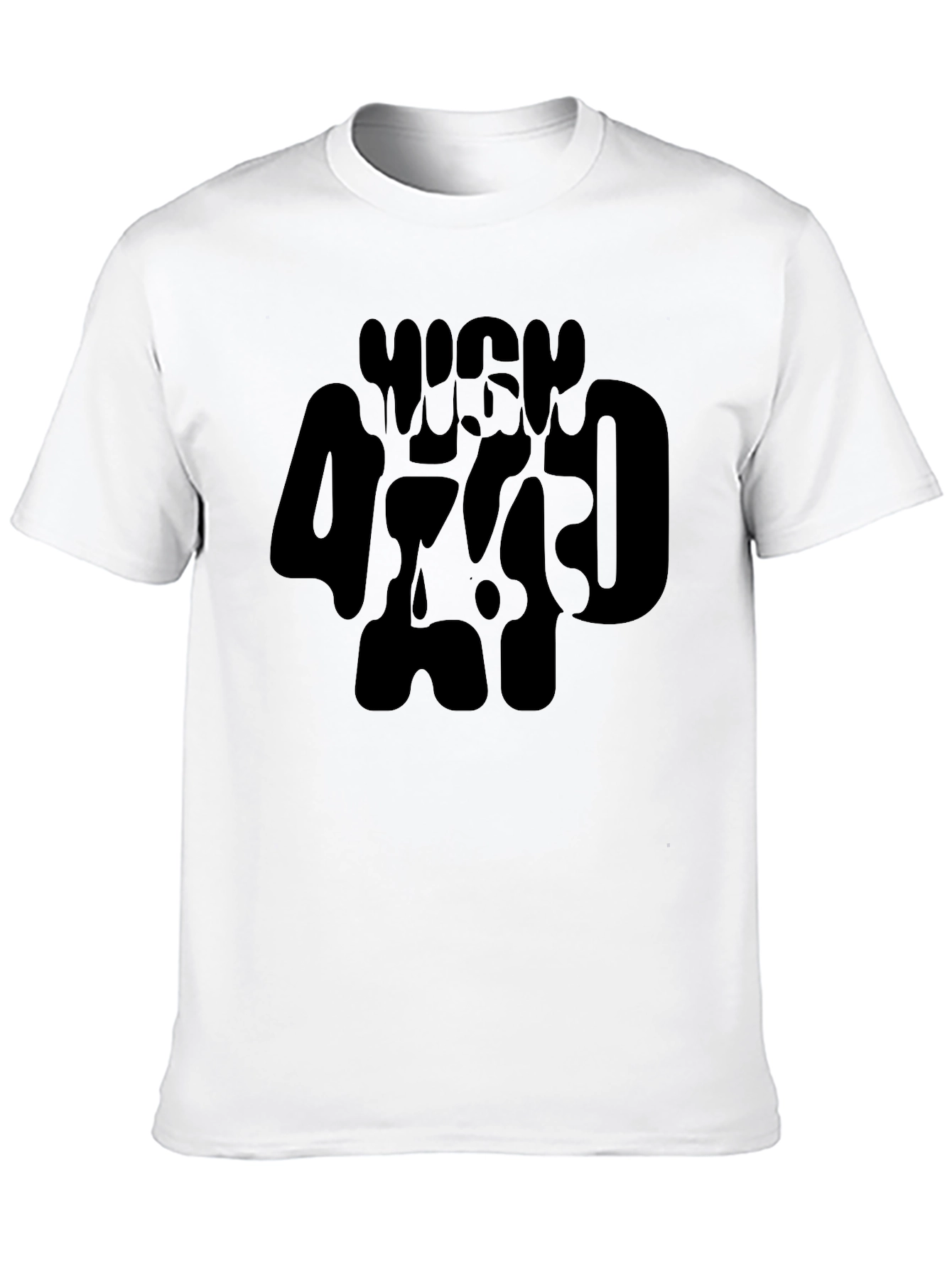 High 420 Tee - Black Graphic T-Shirt