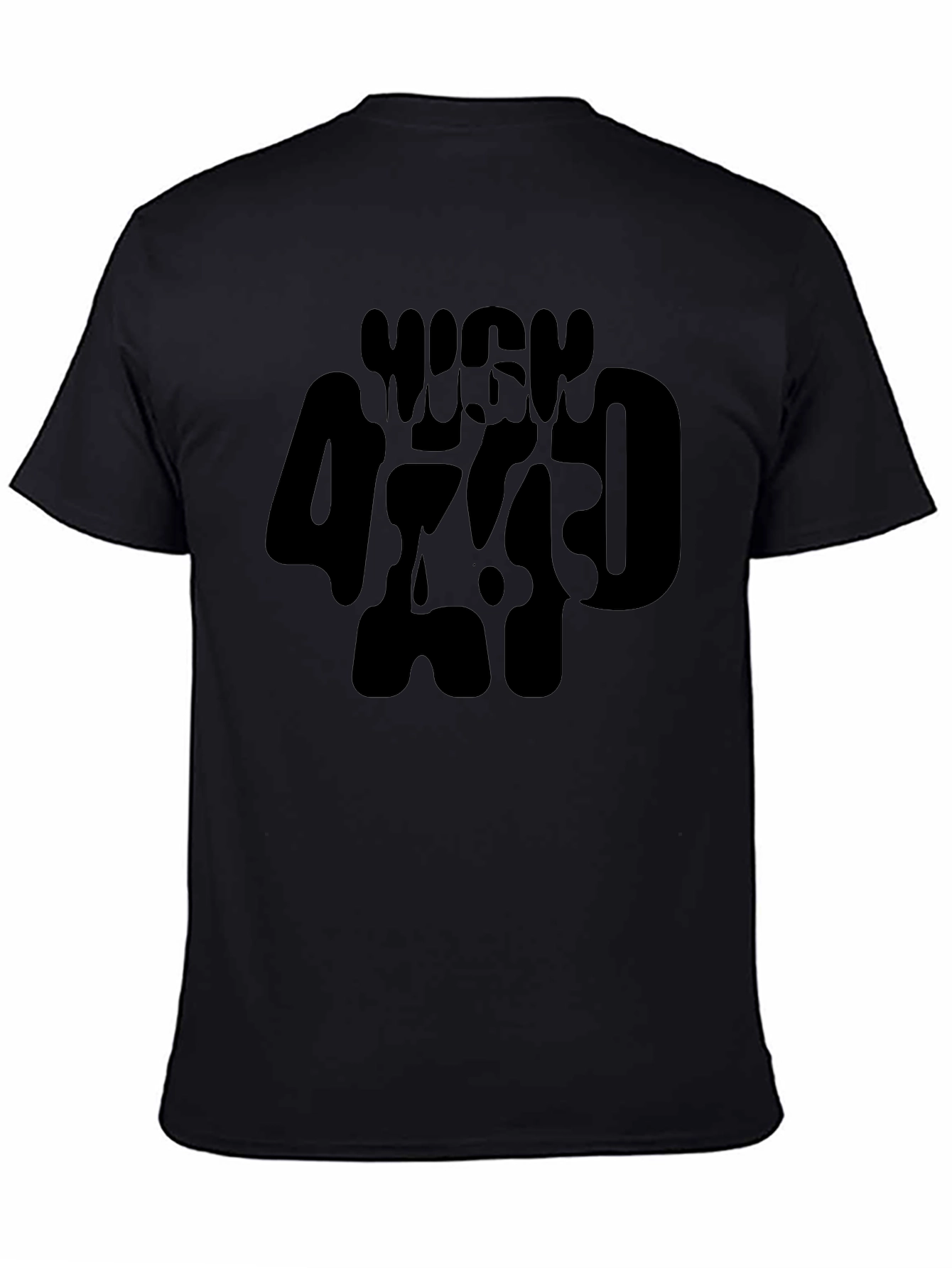 High 420 Tee - Black Graphic T-Shirt