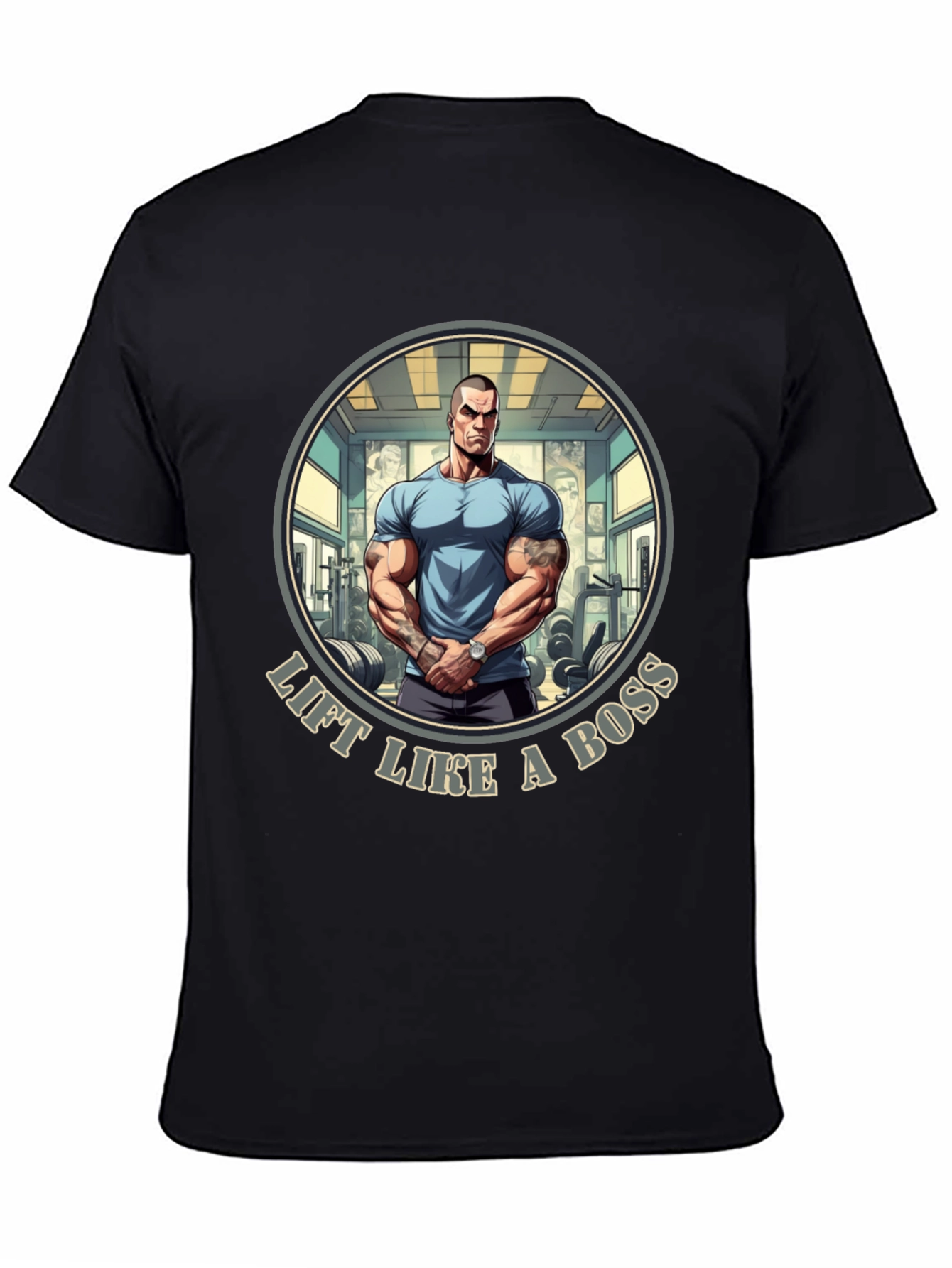 Lift Like A Boss T-Shirt - Gym Motivation