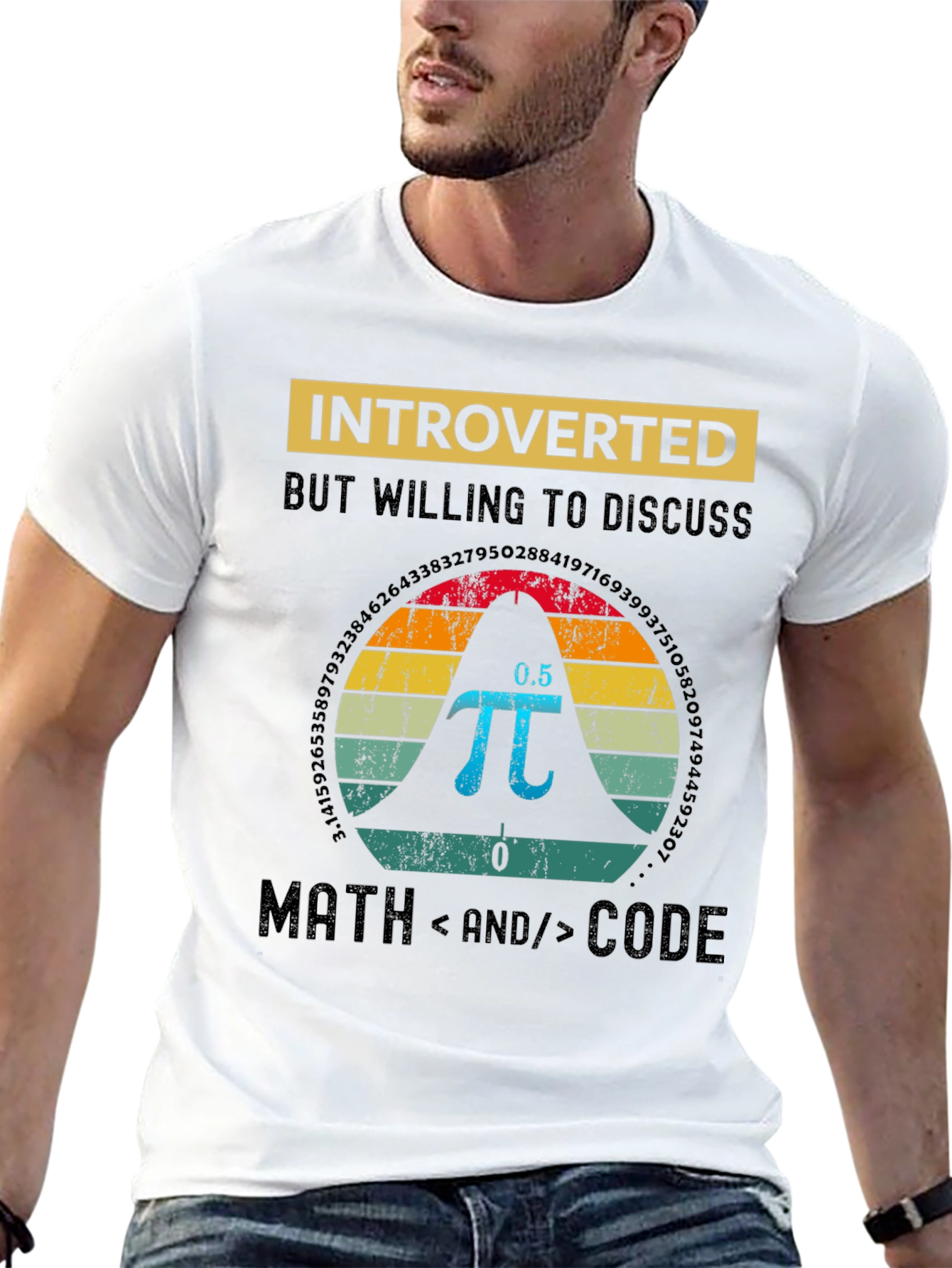 Introverted Math and Code T-Shirt