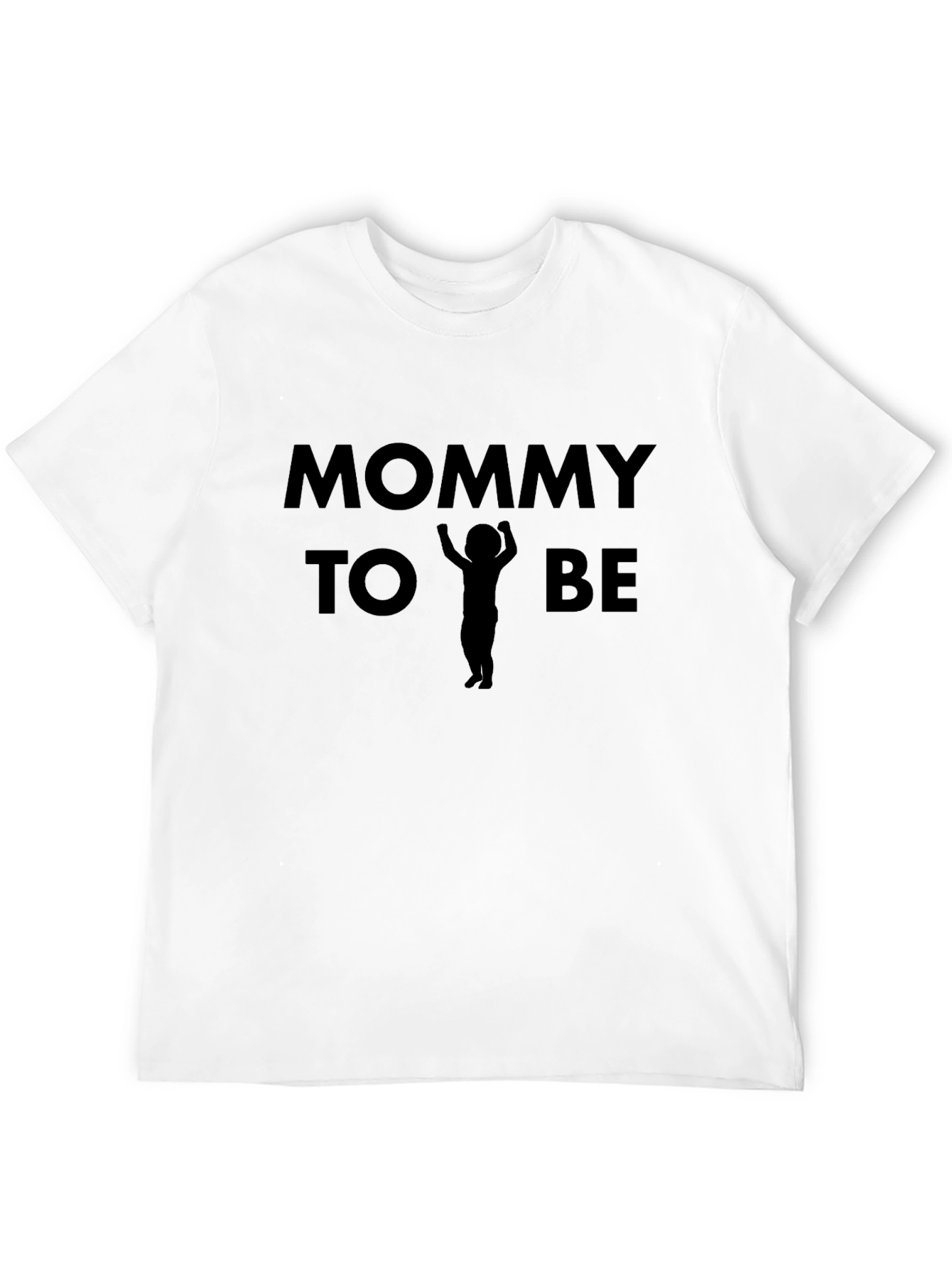 Mommy To Be Graphic Tee - Pregnancy Announcement