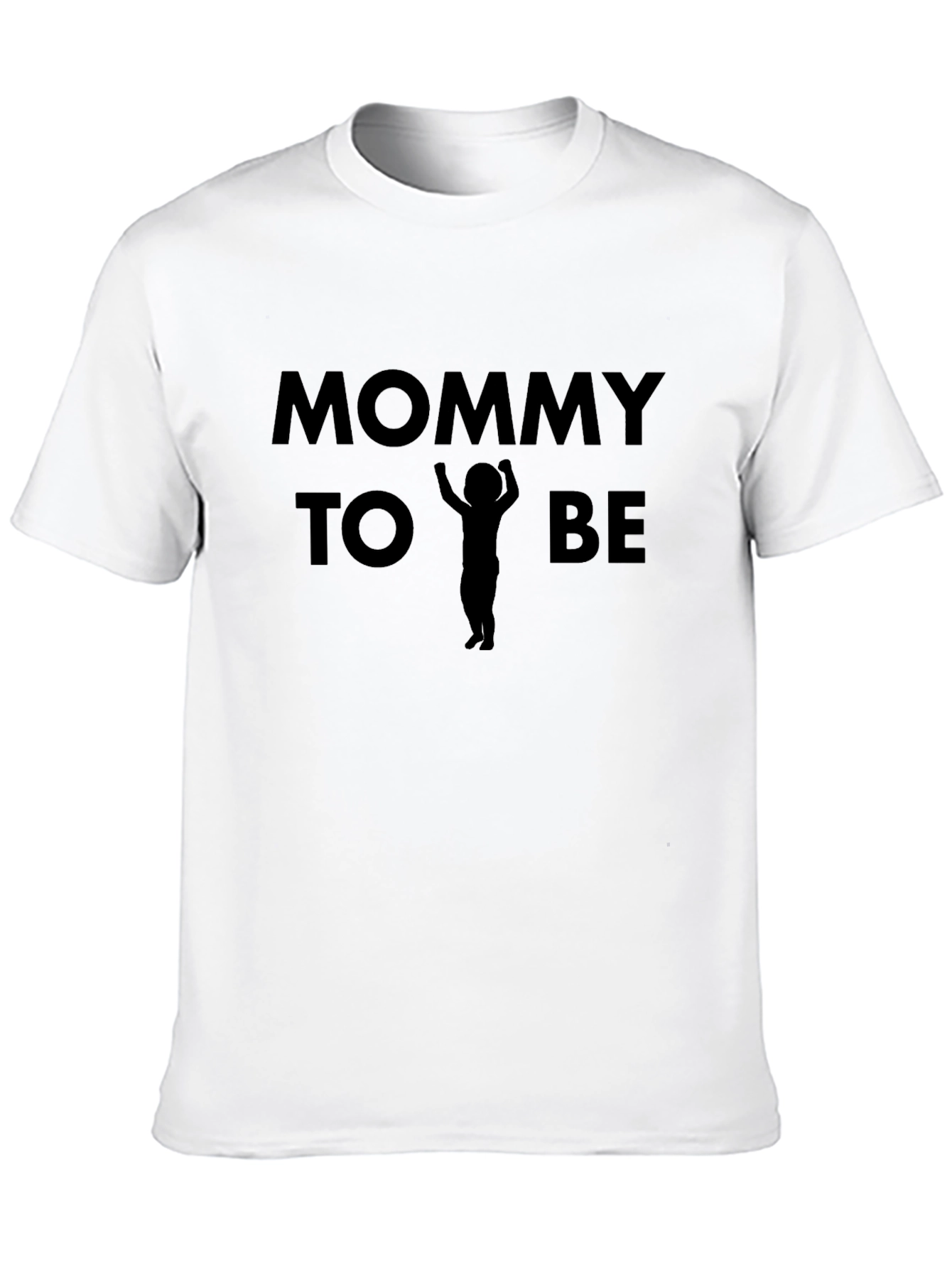 Mommy To Be Graphic Tee - Pregnancy Announcement
