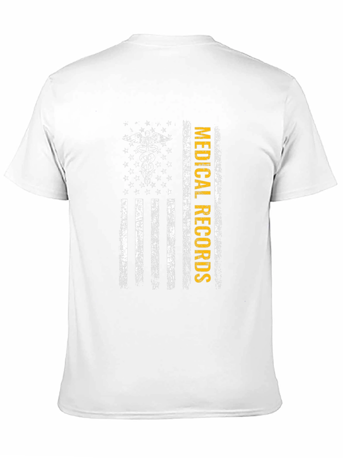 Medical Records American Flag Graphic Tee