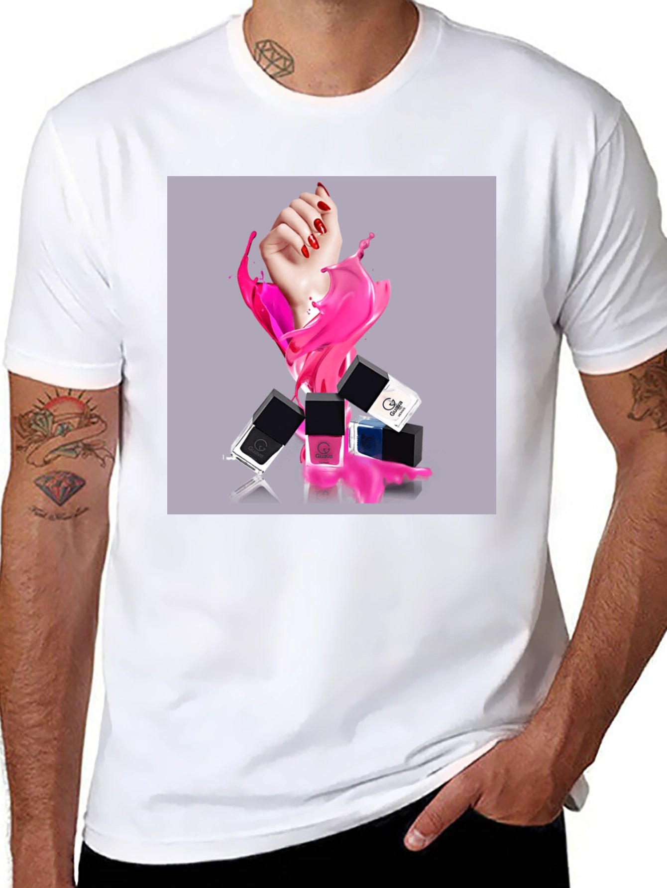 Stylish Nail Polish T-Shirt