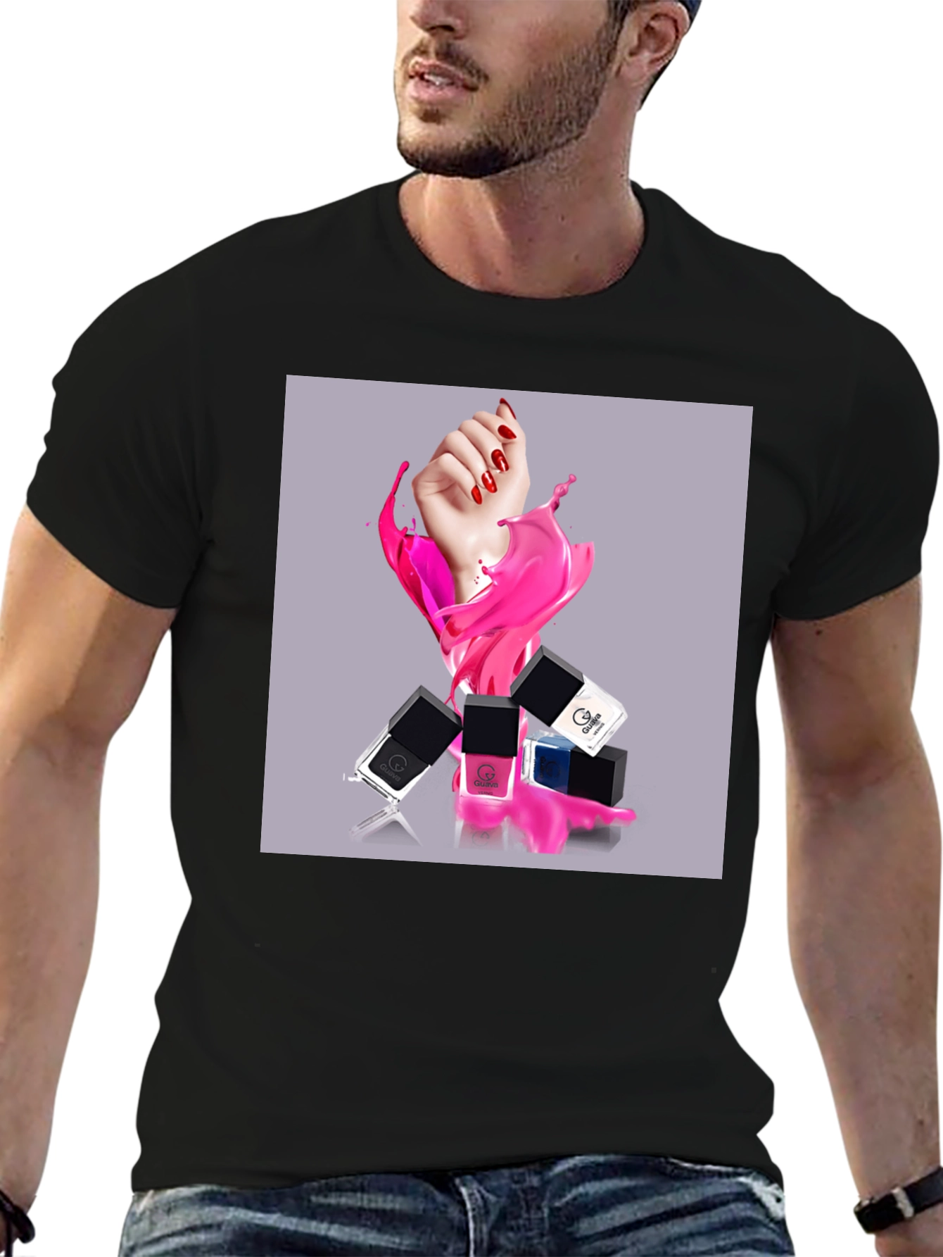 Stylish Nail Polish T-Shirt