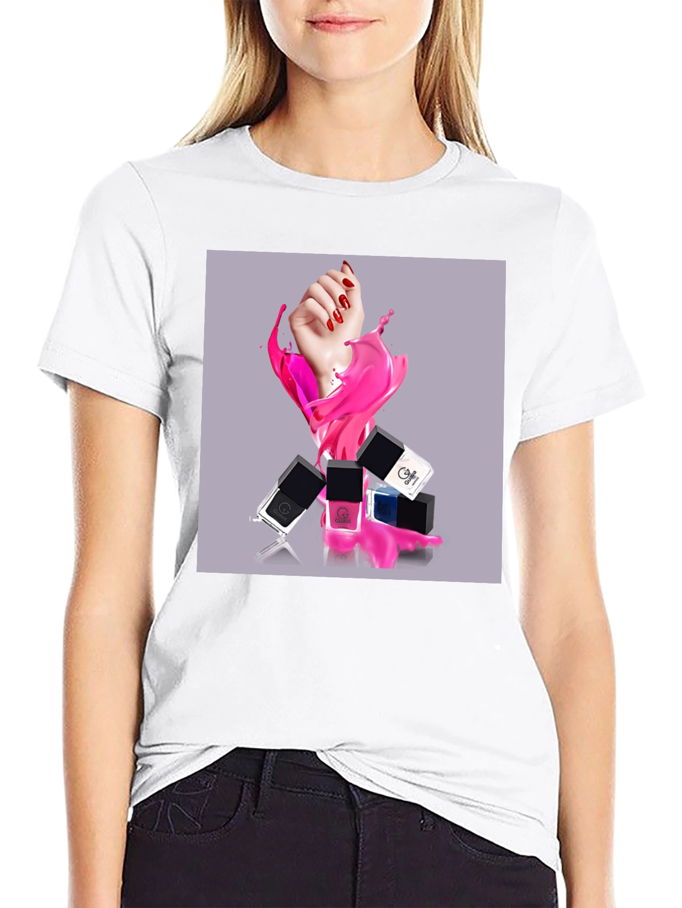 Stylish Nail Polish T-Shirt