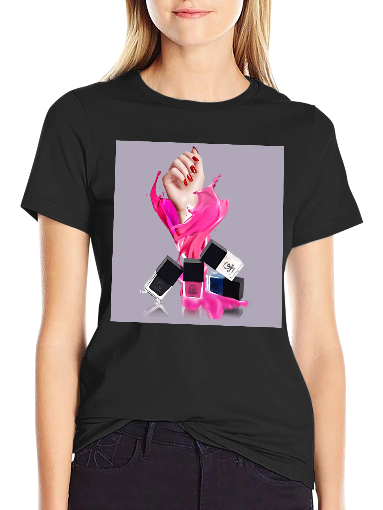 Stylish Nail Polish T-Shirt