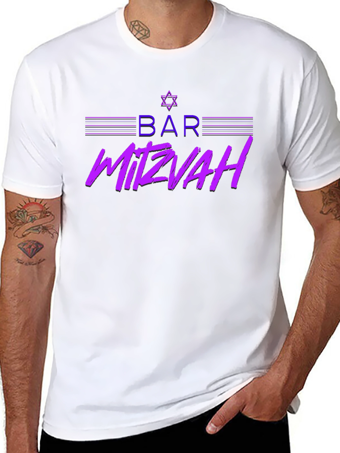 Bar Mitzvah Graphic Tee - Celebration Shirt
