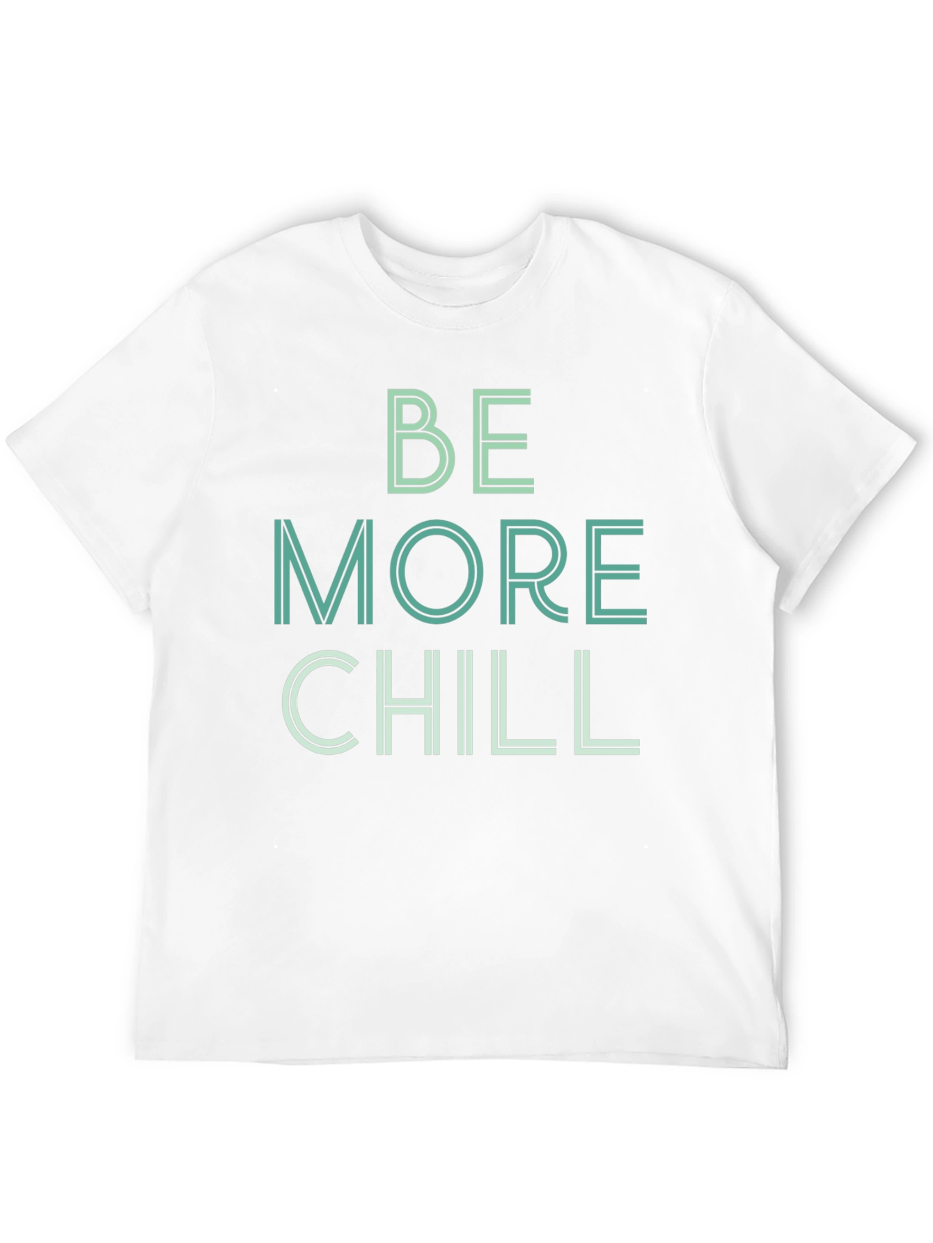 Be More Chill Graphic Tee - Black T-Shirt