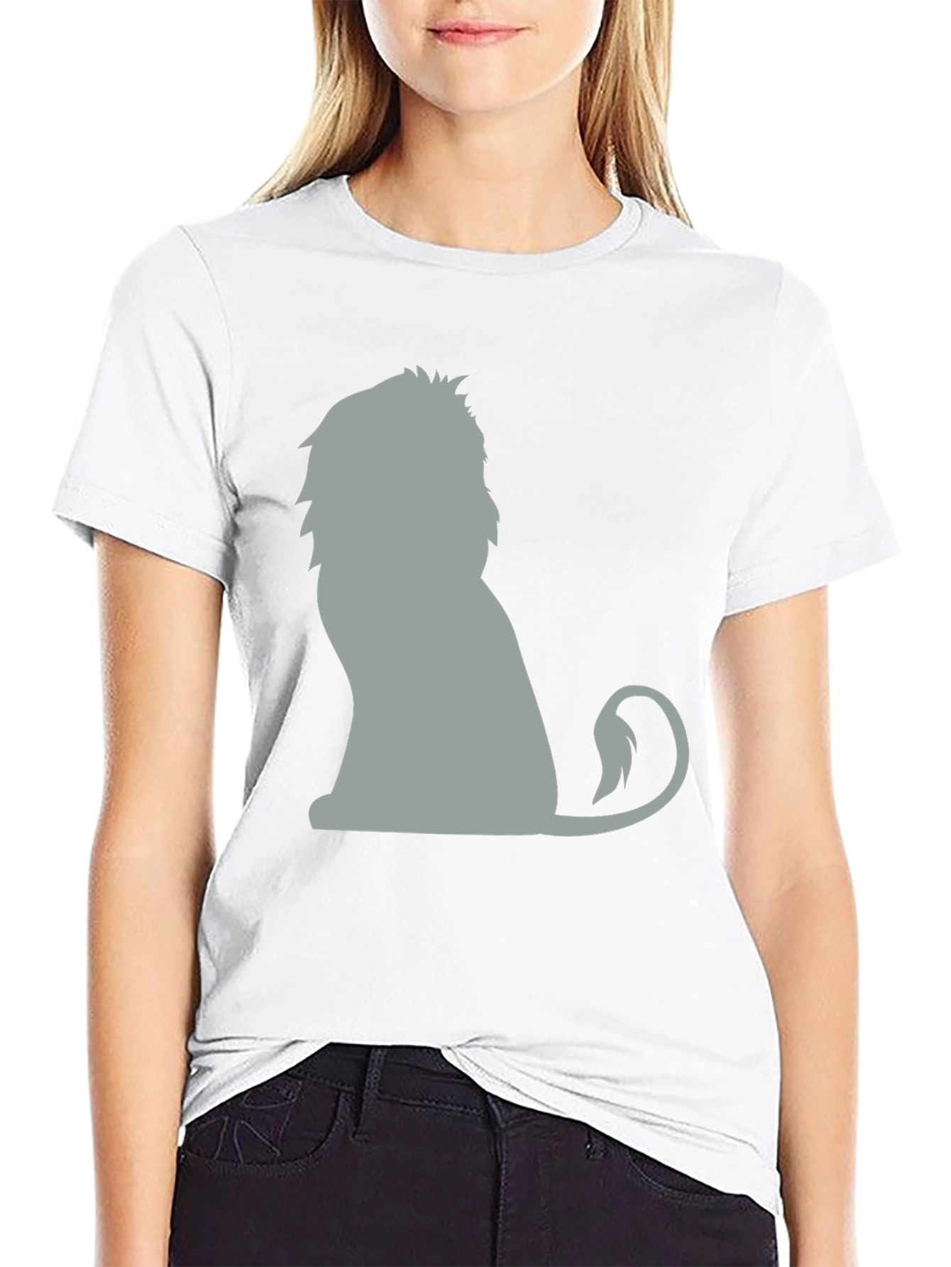 Lion Graphic Tee - Unisex Cotton T-Shirt