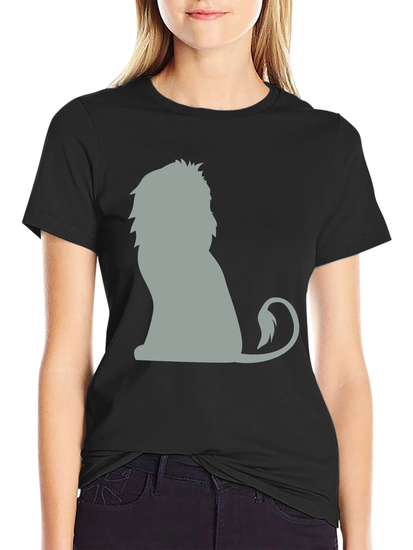 Lion Graphic Tee - Unisex Cotton T-Shirt