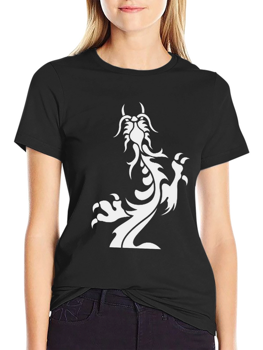 Dragon Graphic Tee - Black