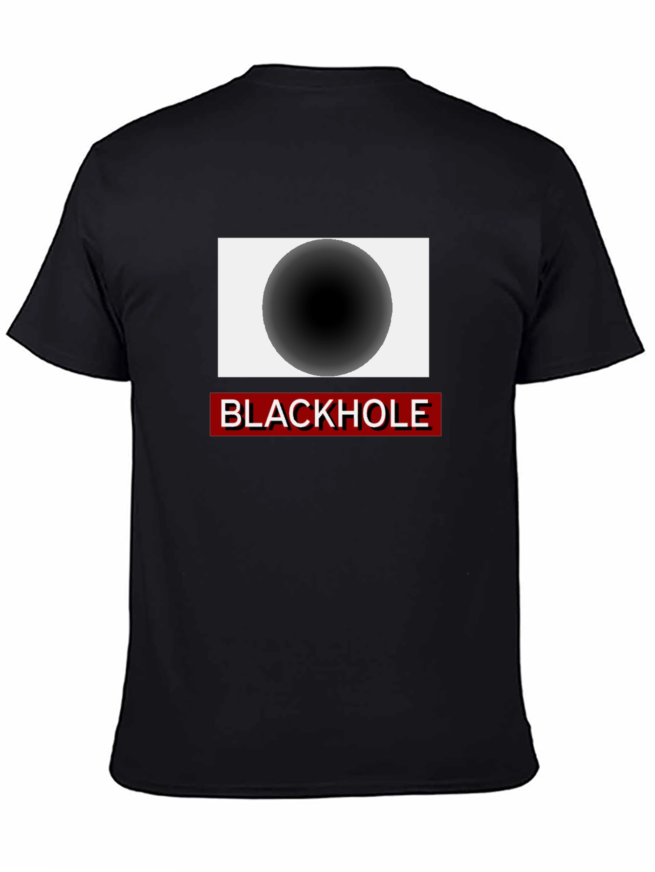 Blackhole Graphic Tee - Cool Space Design