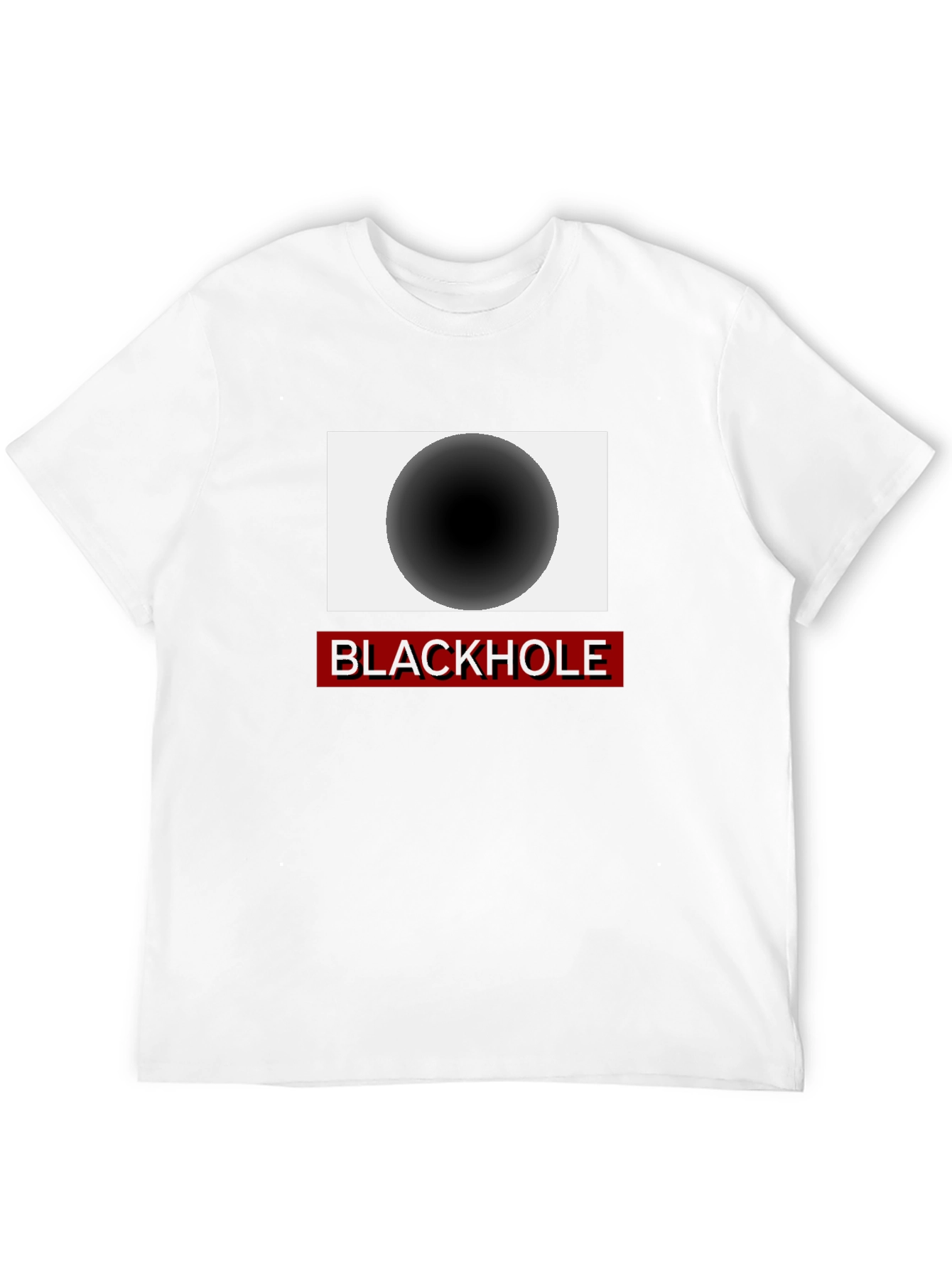 Blackhole Graphic Tee - Cool Space Design