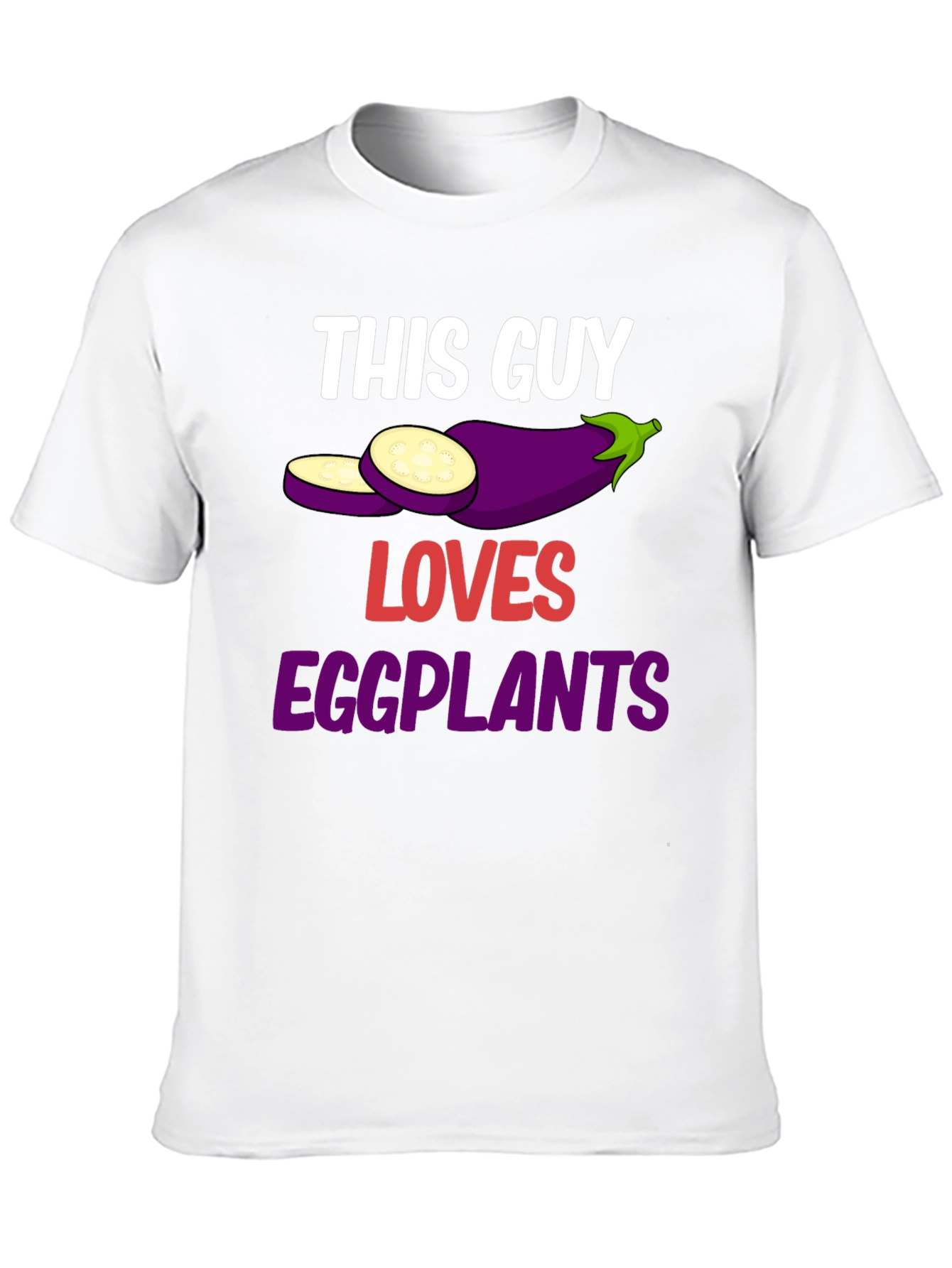 Funny Eggplant Lover T-Shirt