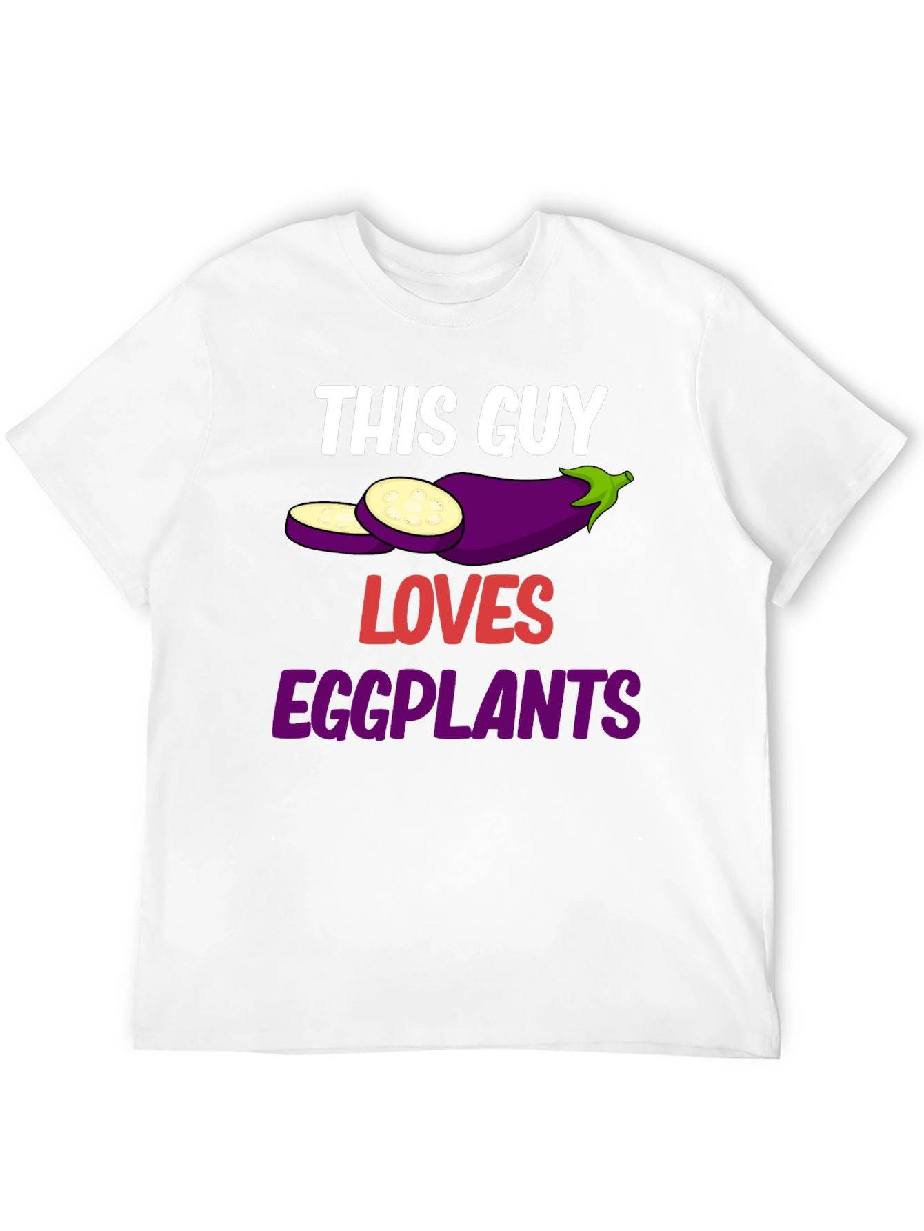 Funny Eggplant Lover T-Shirt