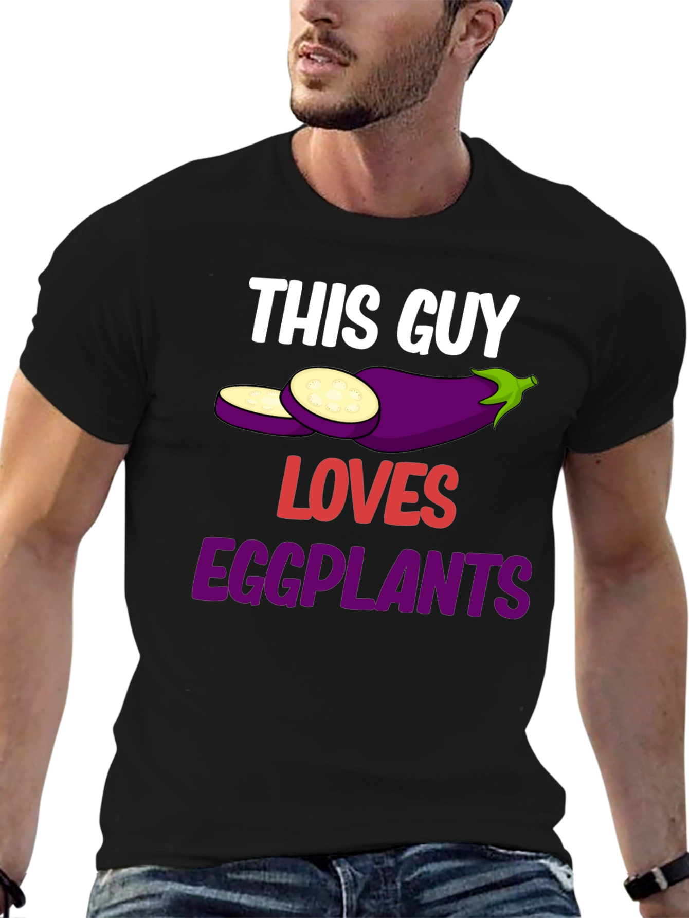Funny Eggplant Lover T-Shirt