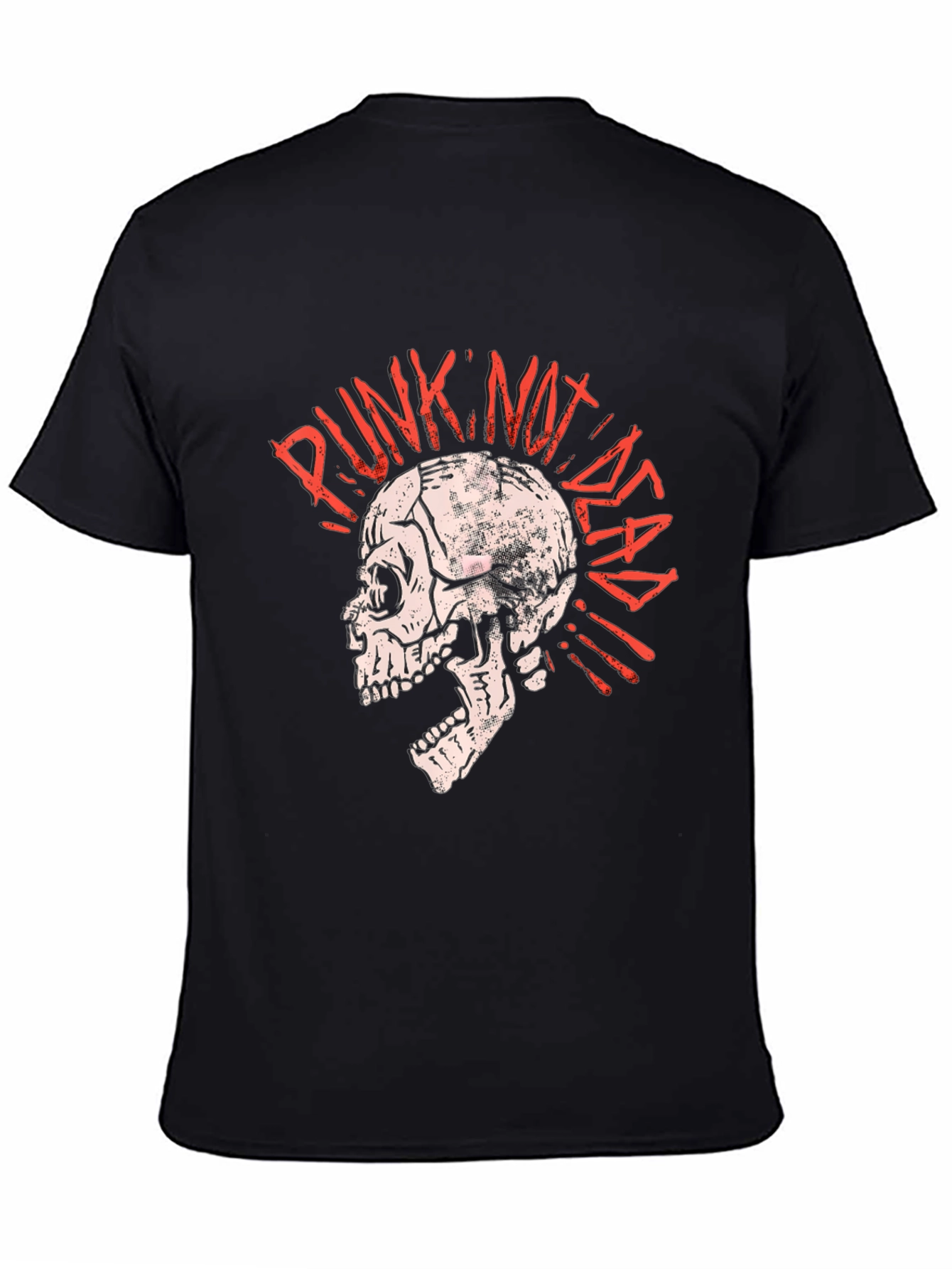 Punk Not Dead Skull T-Shirt