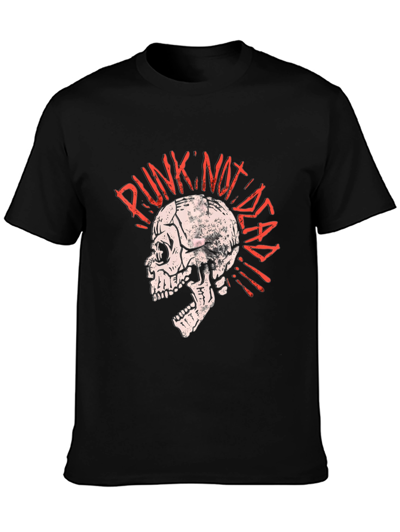 Punk Not Dead Skull T-Shirt