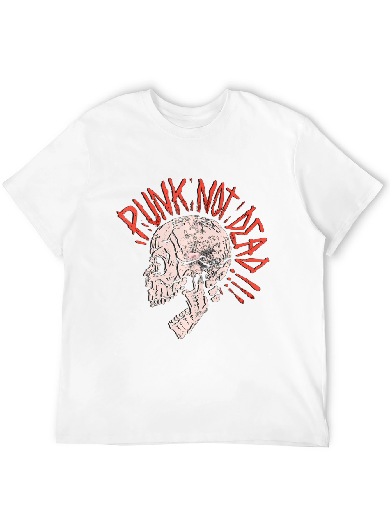 Punk Not Dead Skull T-Shirt