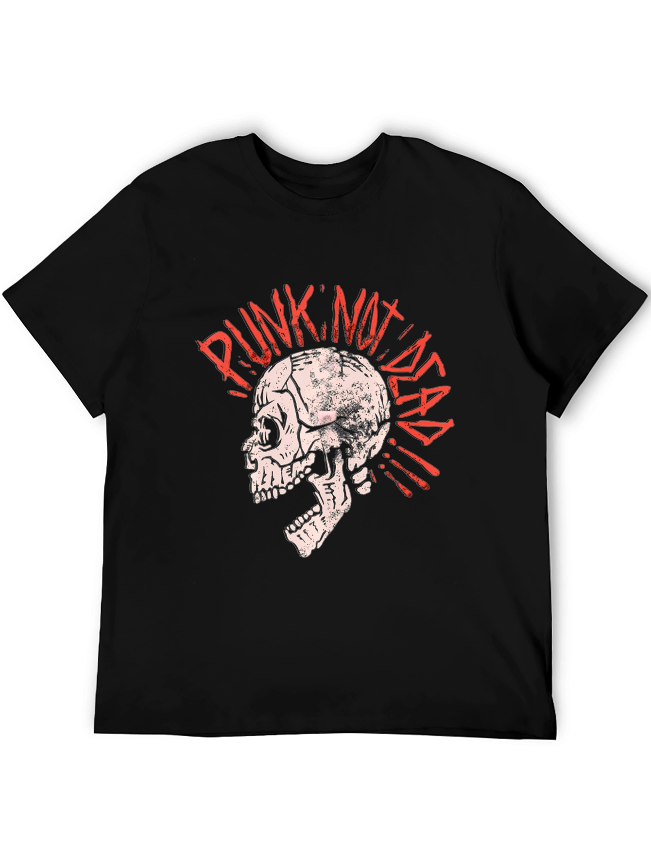 Punk Not Dead Skull T-Shirt