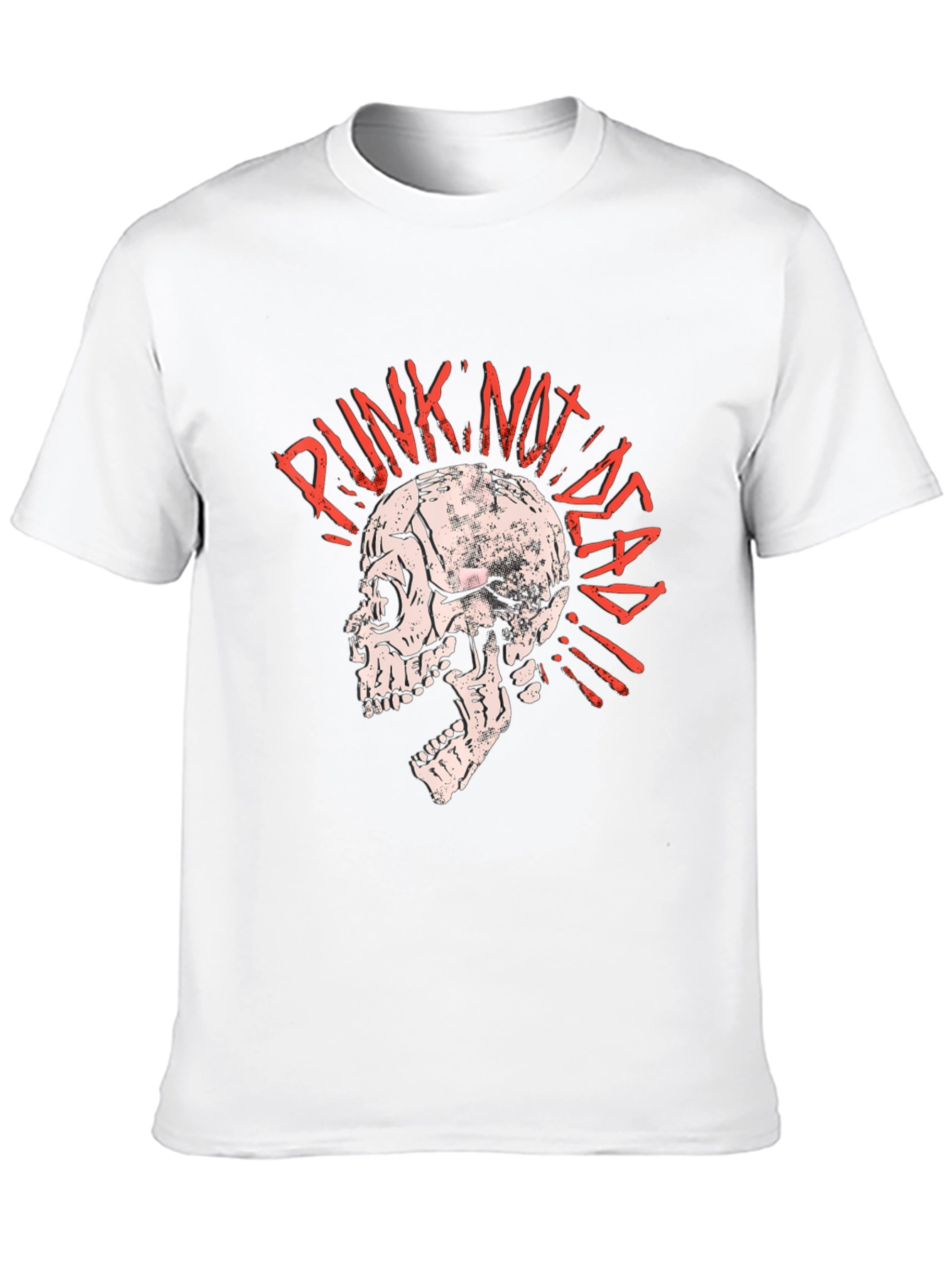 Punk Not Dead Skull T-Shirt
