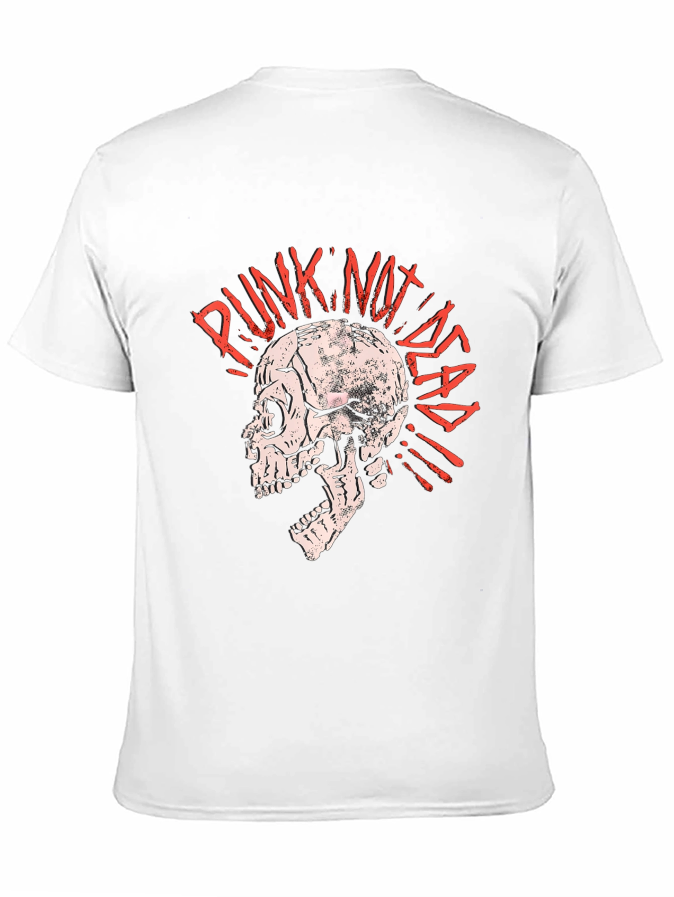 Punk Not Dead Skull T-Shirt
