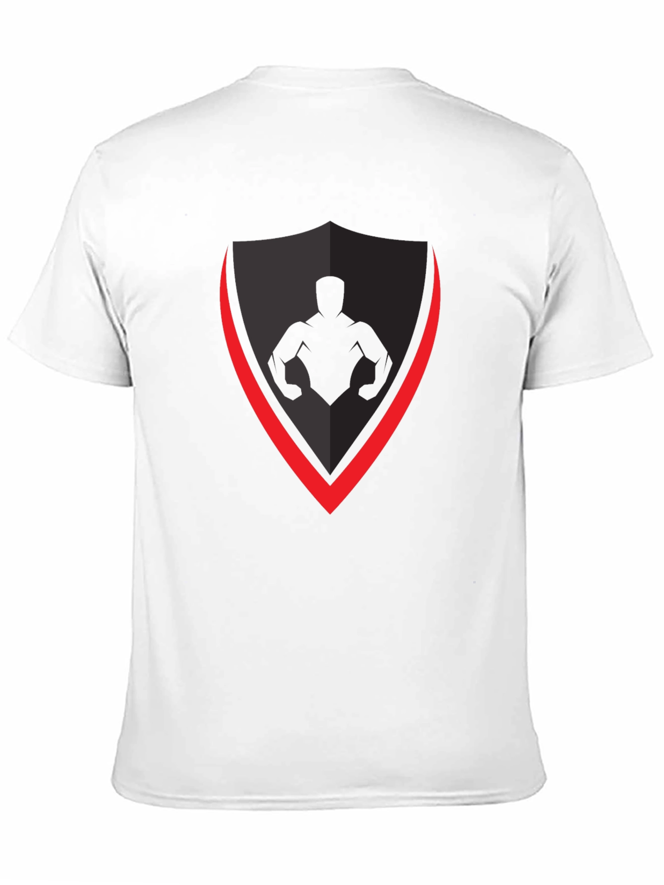 Black Shield Graphic T-Shirt - Gym & Fitness