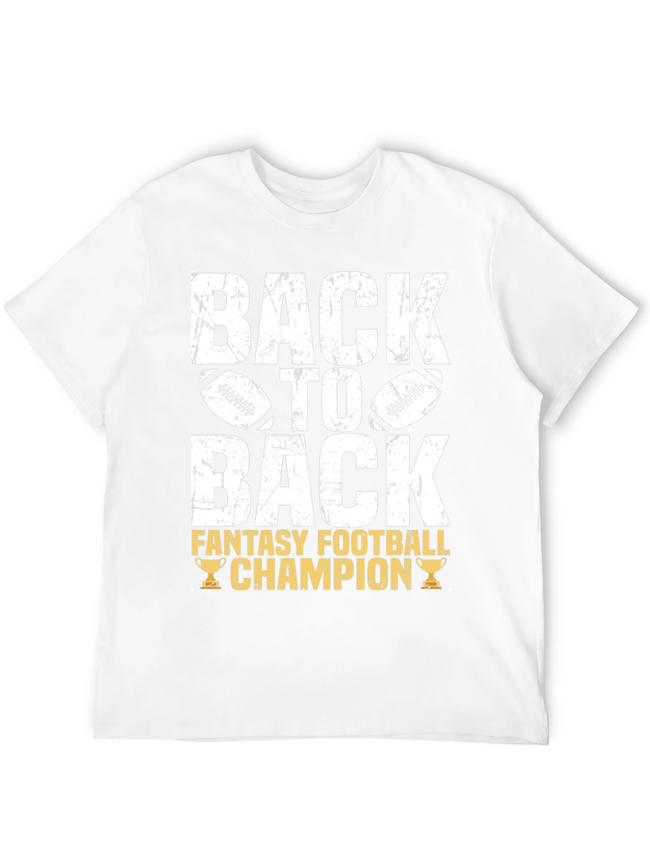 Back to Back Fantasy Football Champion T-Shirt
