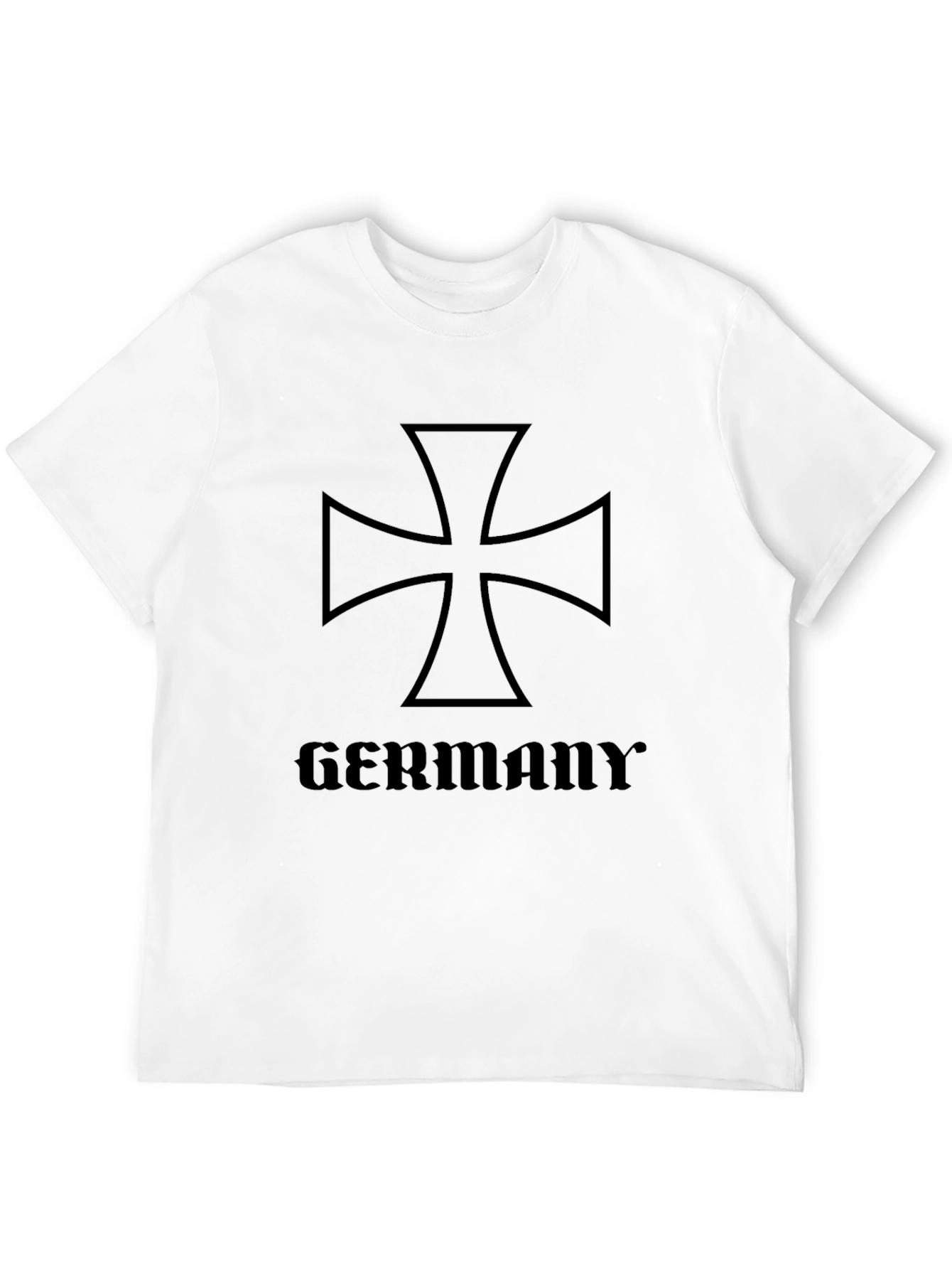 Germany Iron Cross T-Shirt - Black