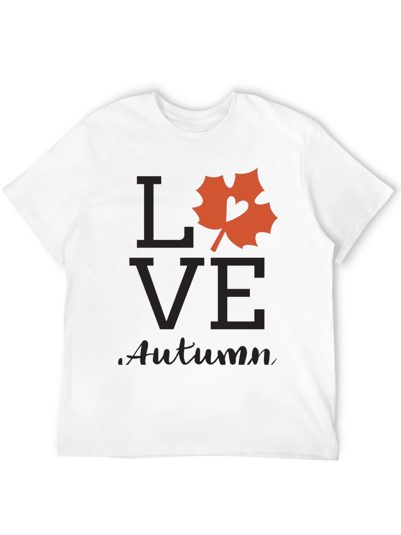 Love Autumn Graphic Tee - Fall Season Shirt