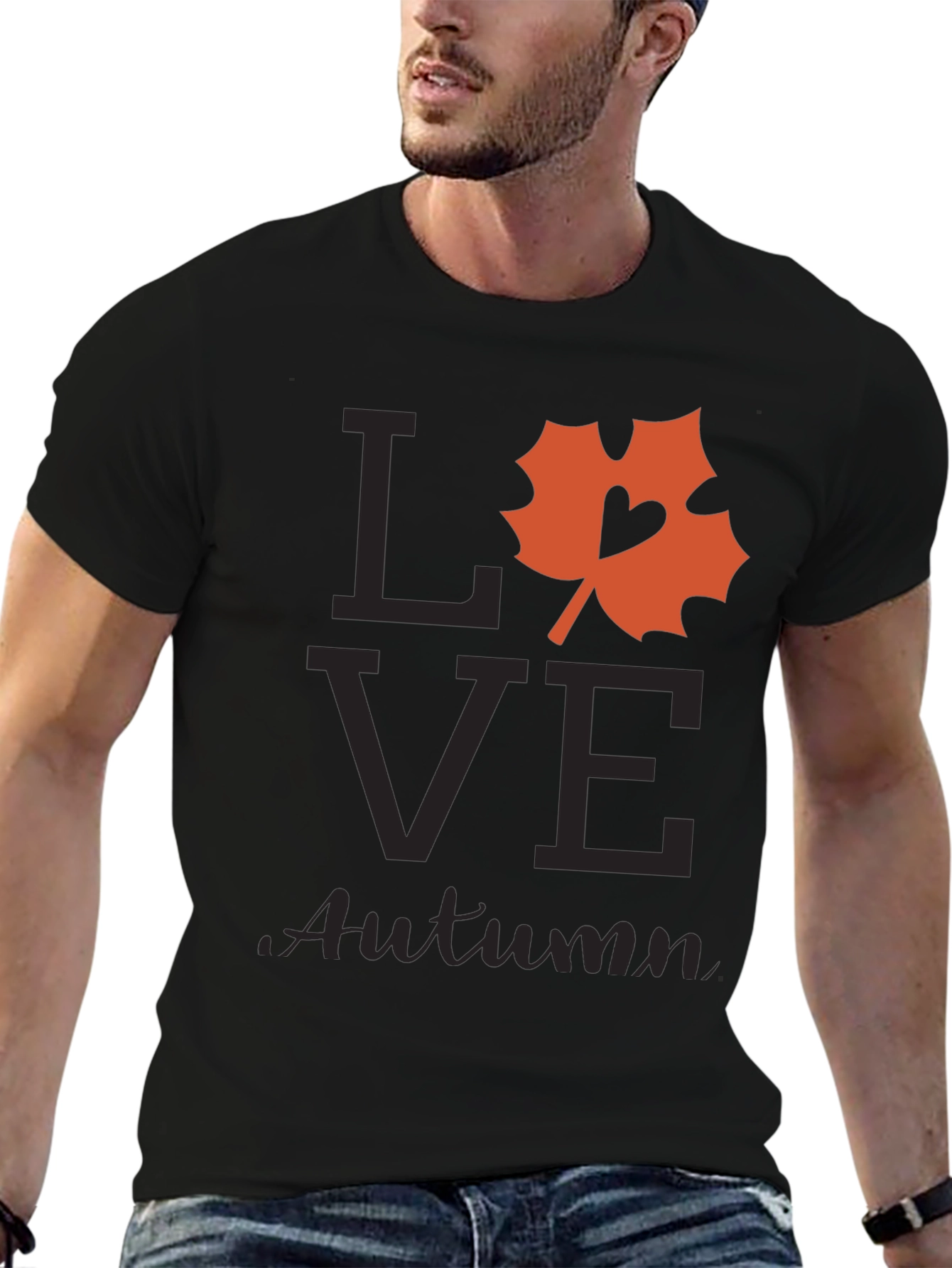 Love Autumn Graphic Tee - Fall Season Shirt