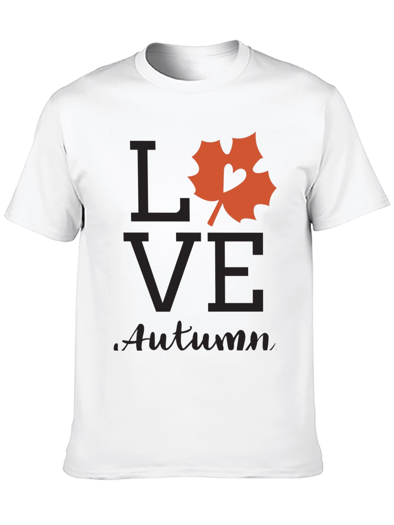 Love Autumn Graphic Tee - Fall Season Shirt