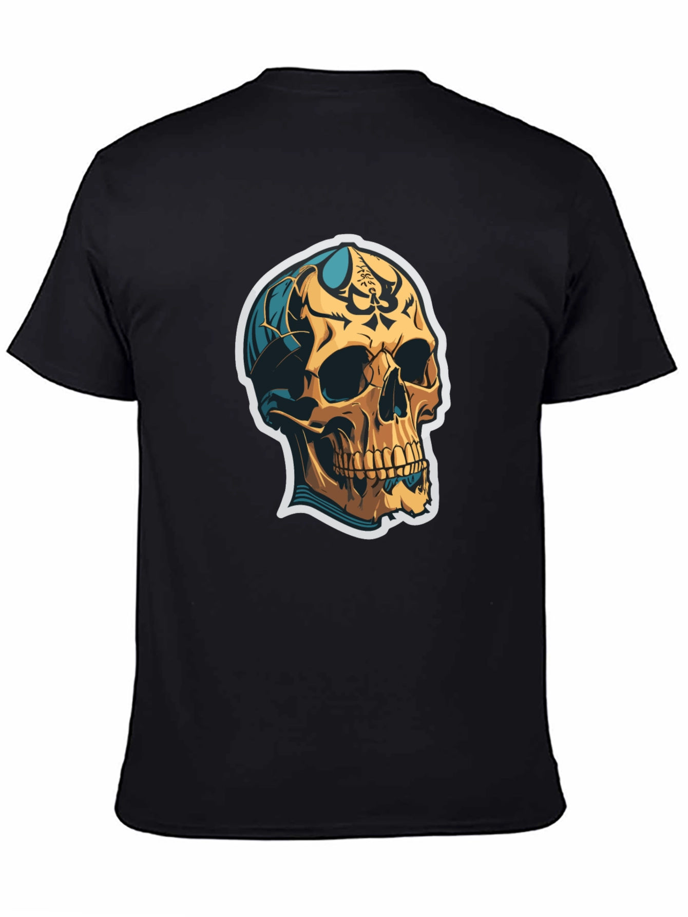 Skull Graphic Tee - Edgy Style