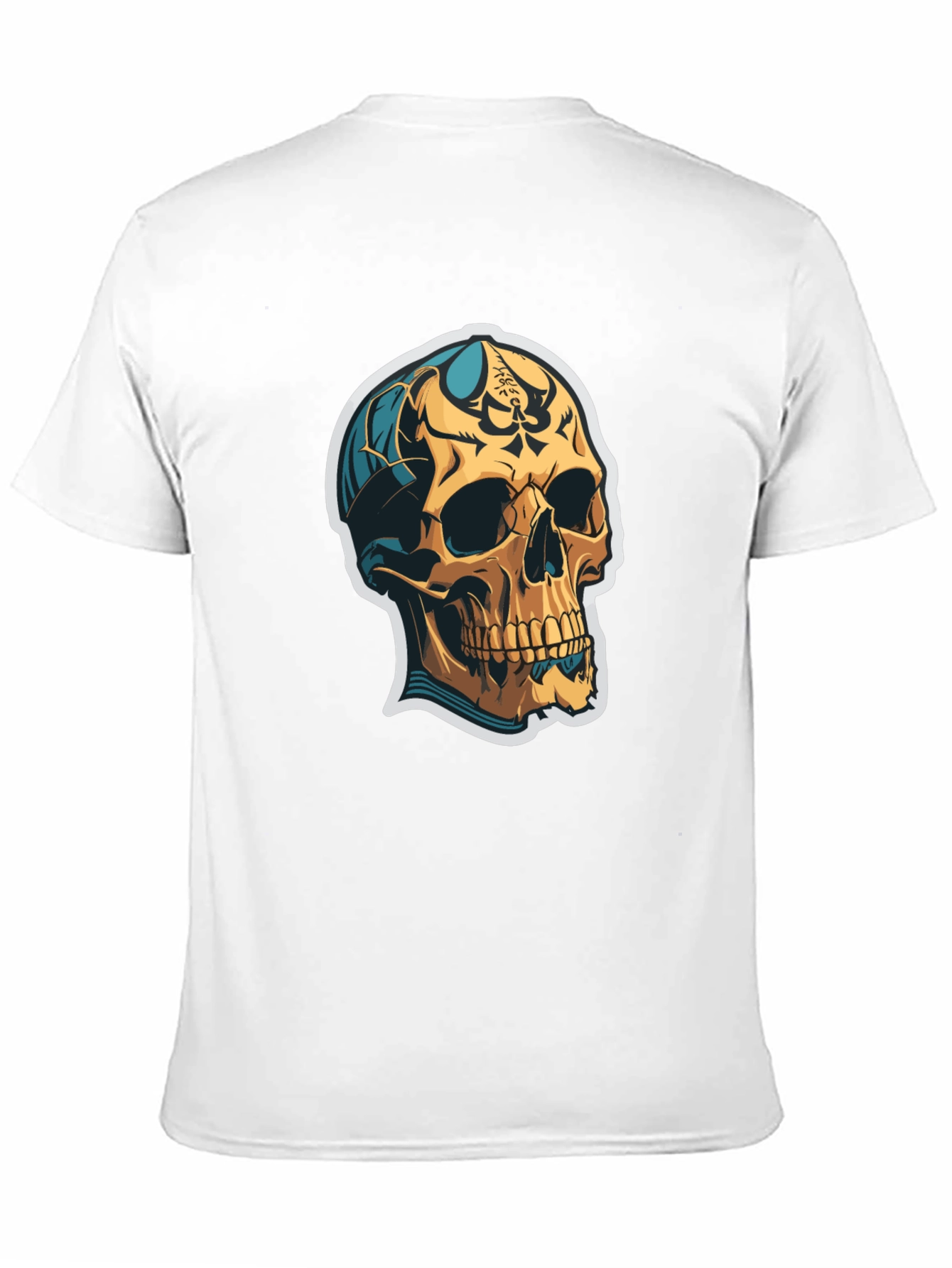 Skull Graphic Tee - Edgy Style