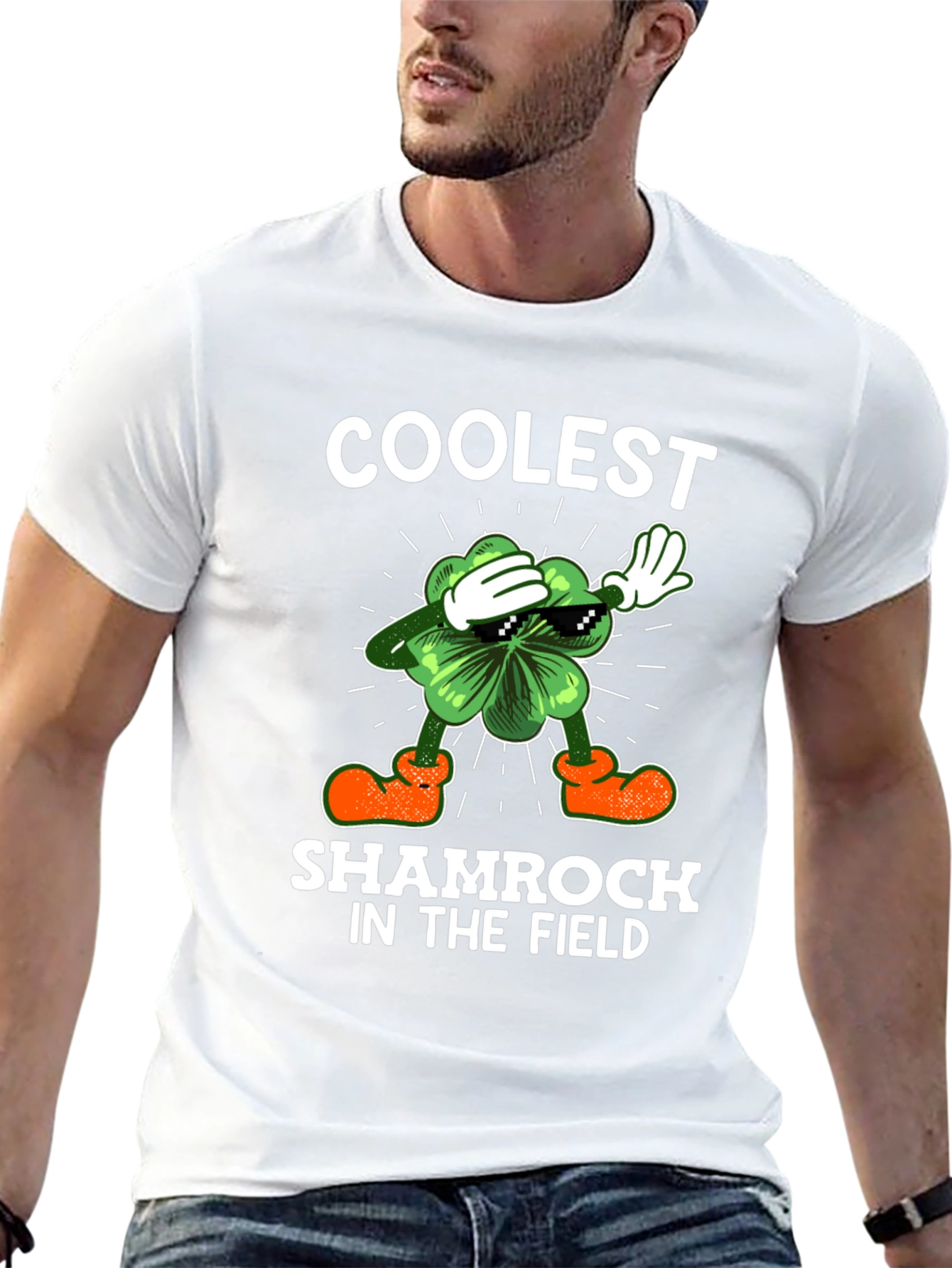 Coolest Shamrock St. Patricks Day T-Shirt