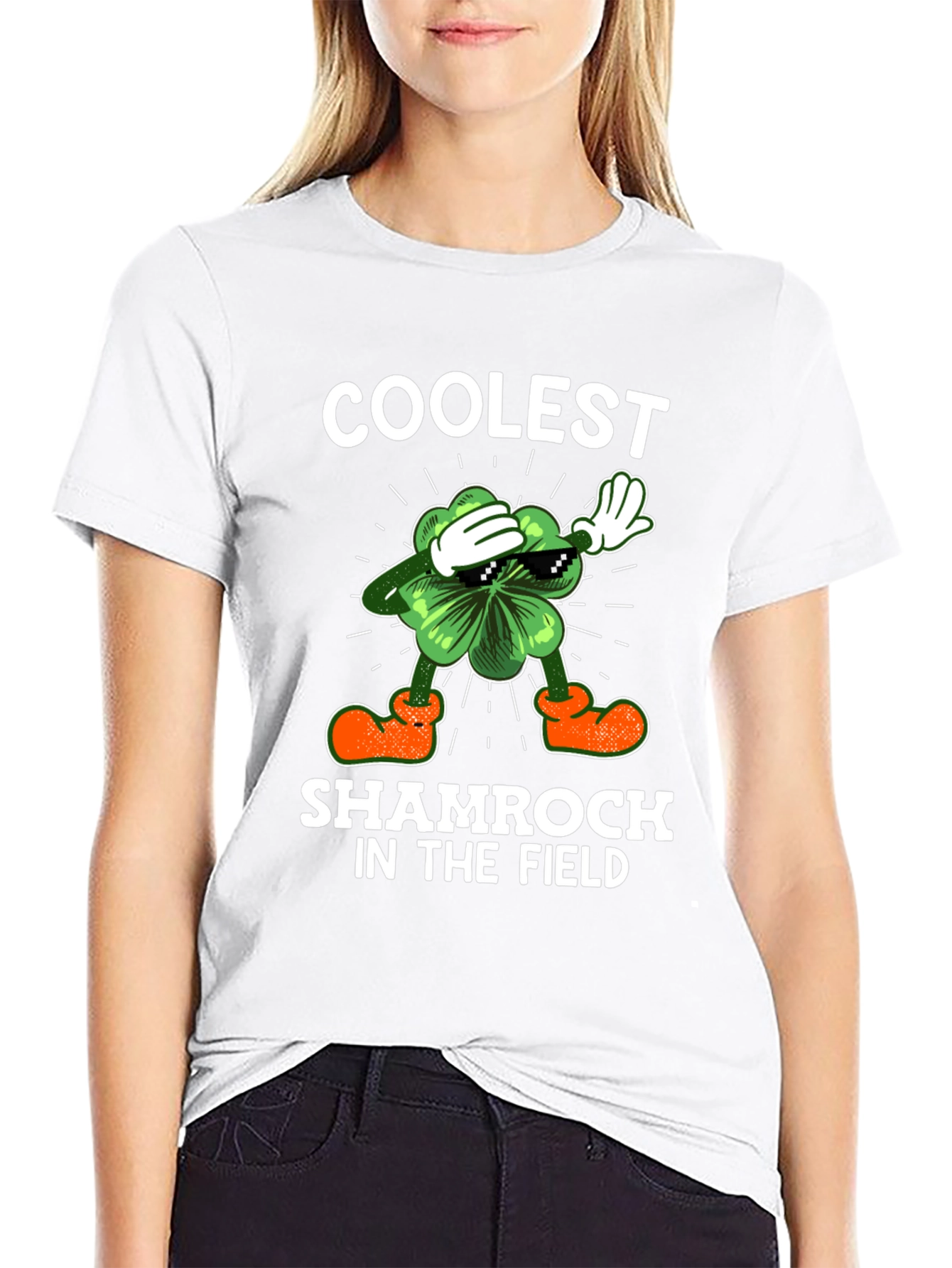 Coolest Shamrock St. Patricks Day T-Shirt