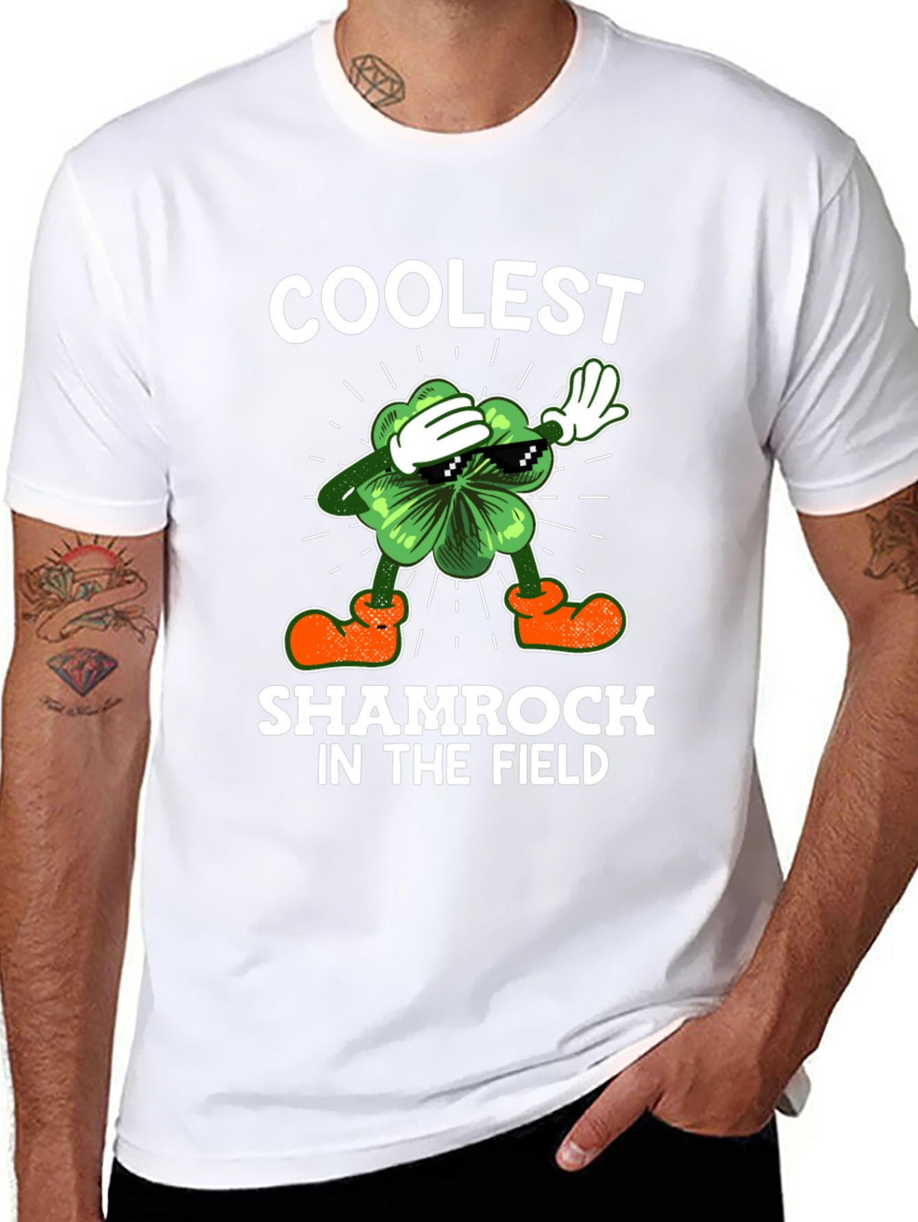 Coolest Shamrock St. Patricks Day T-Shirt
