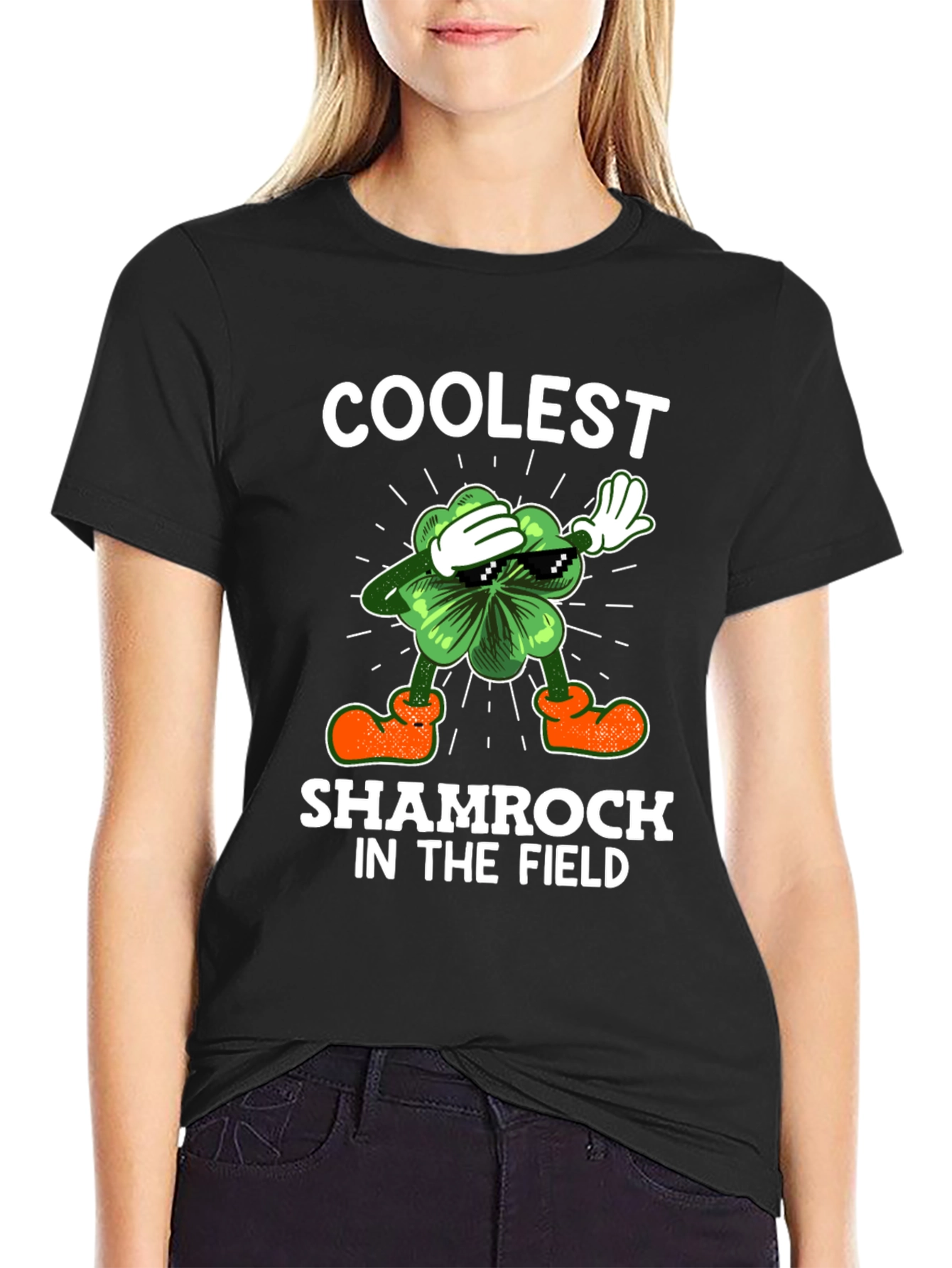 Coolest Shamrock St. Patricks Day T-Shirt