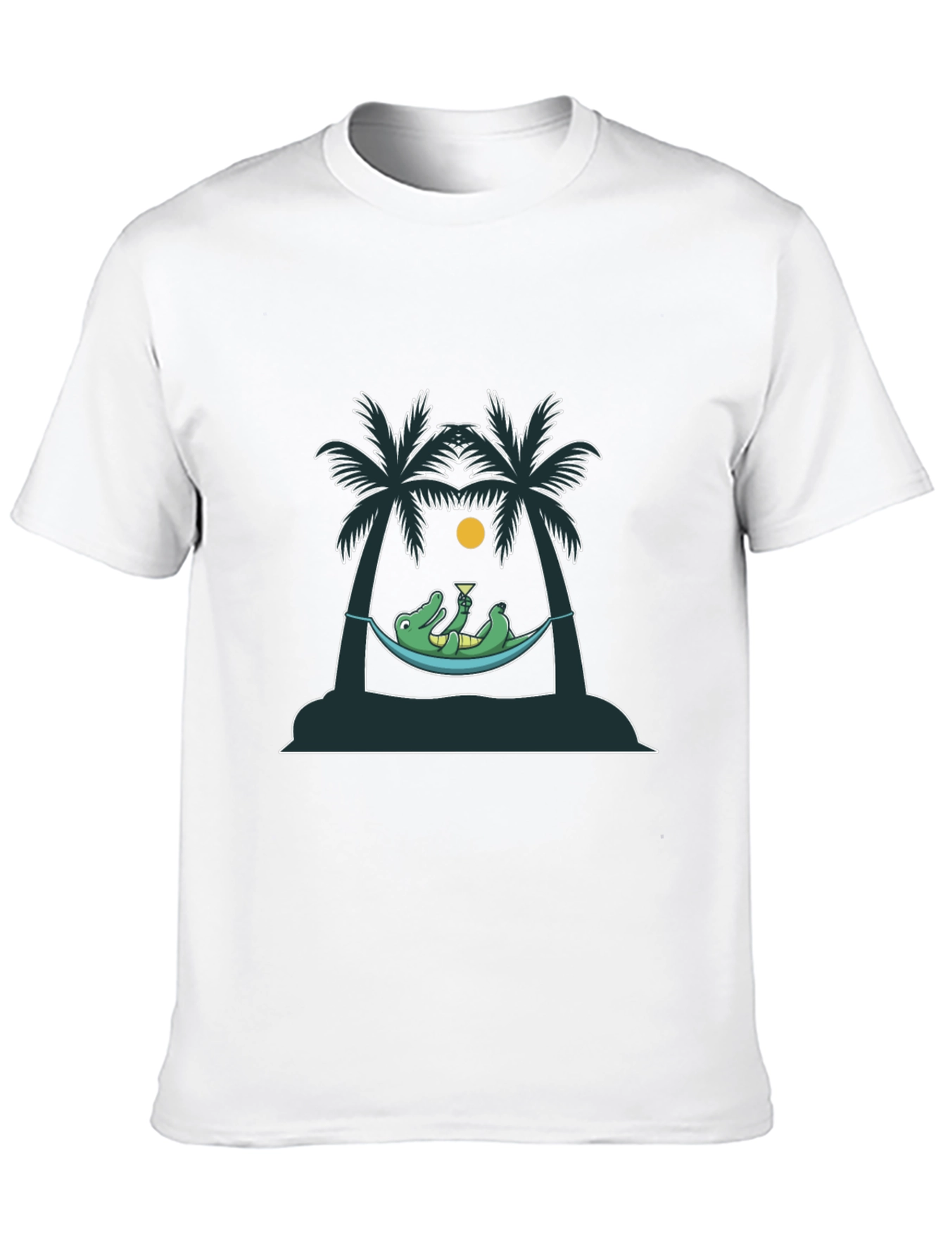 Relaxed Gator in Hammock Graphic T-Shirt